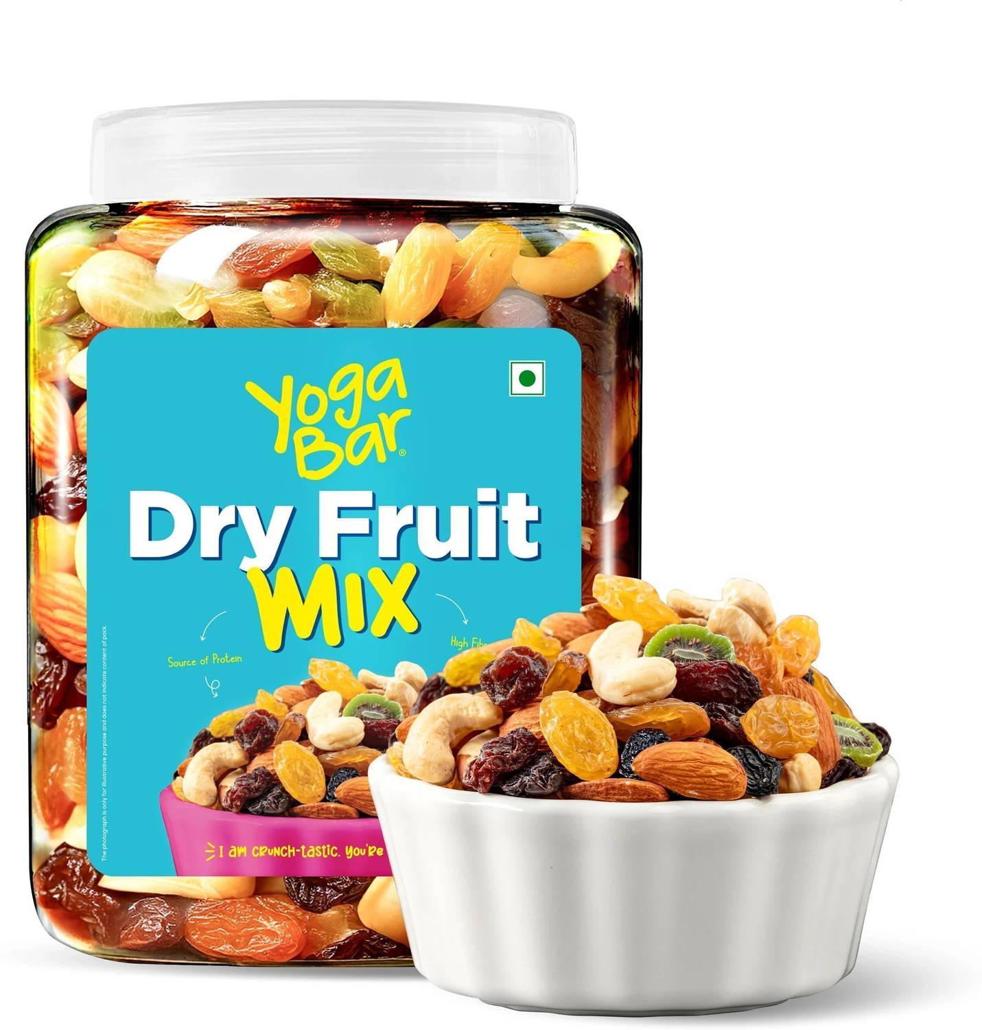 Yogabar Premium Dry Fruit Mix 850g