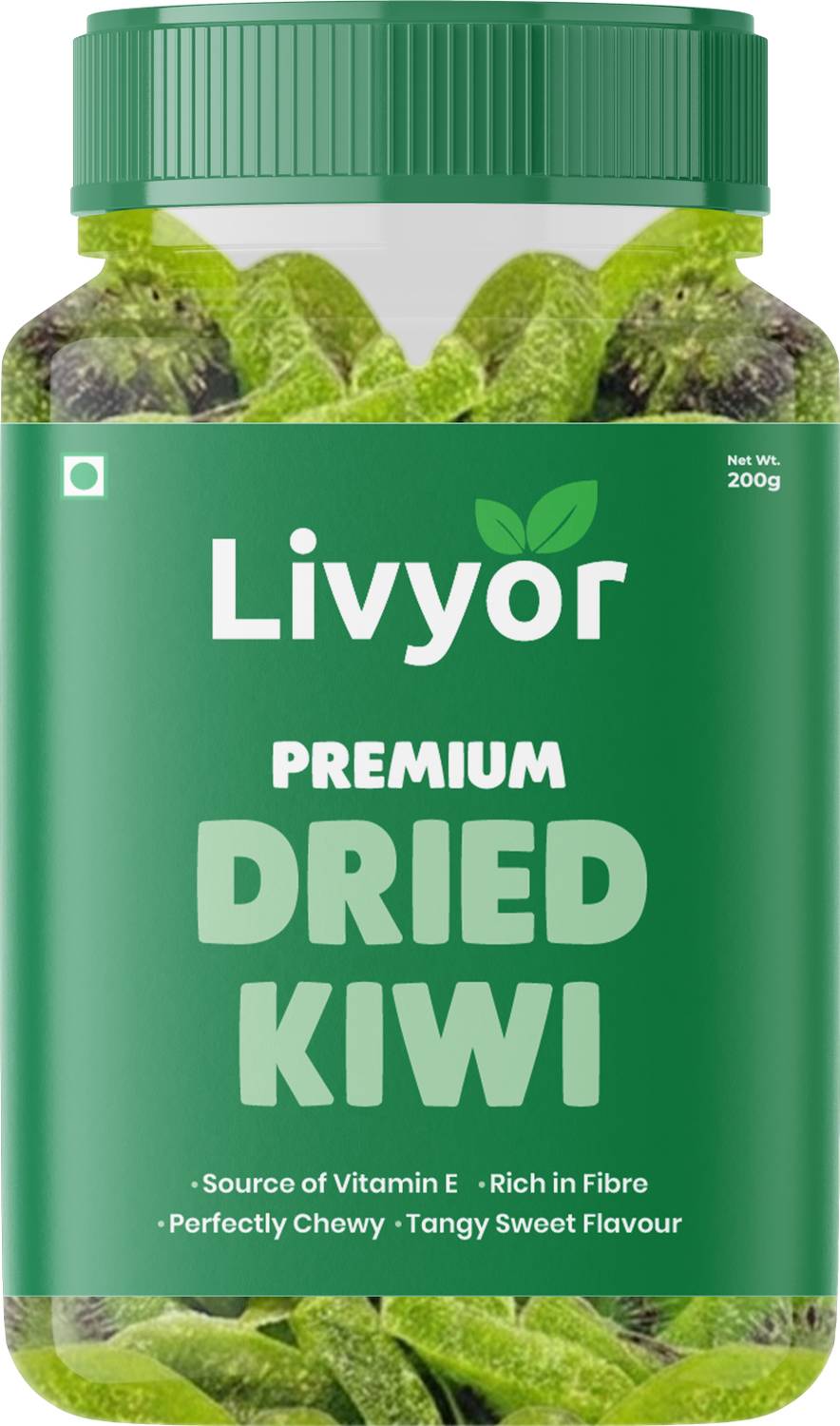 LIVYOR Premium Dried Kiwi | Dry Fruits Kiwi