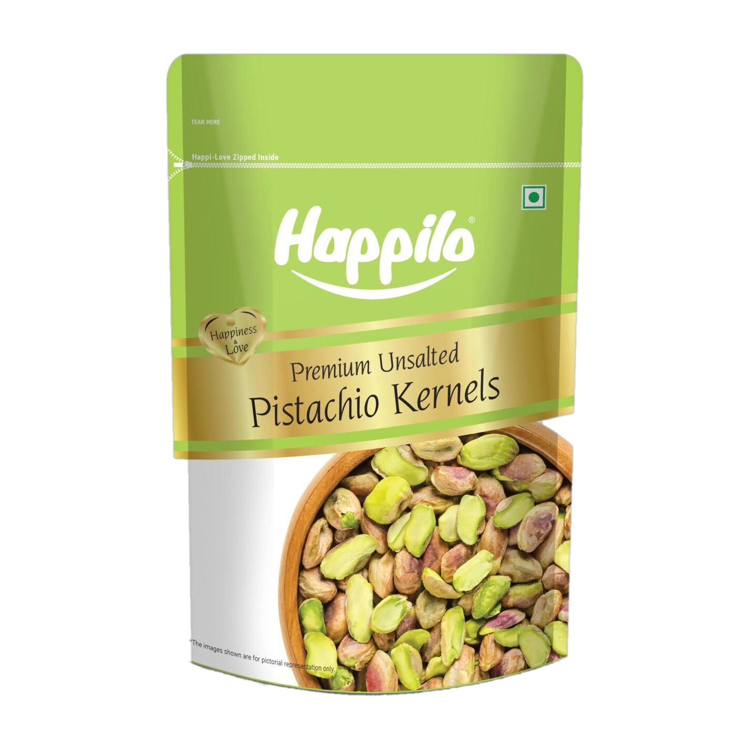 Happilo Premium Unsalted Kernels Pistachios