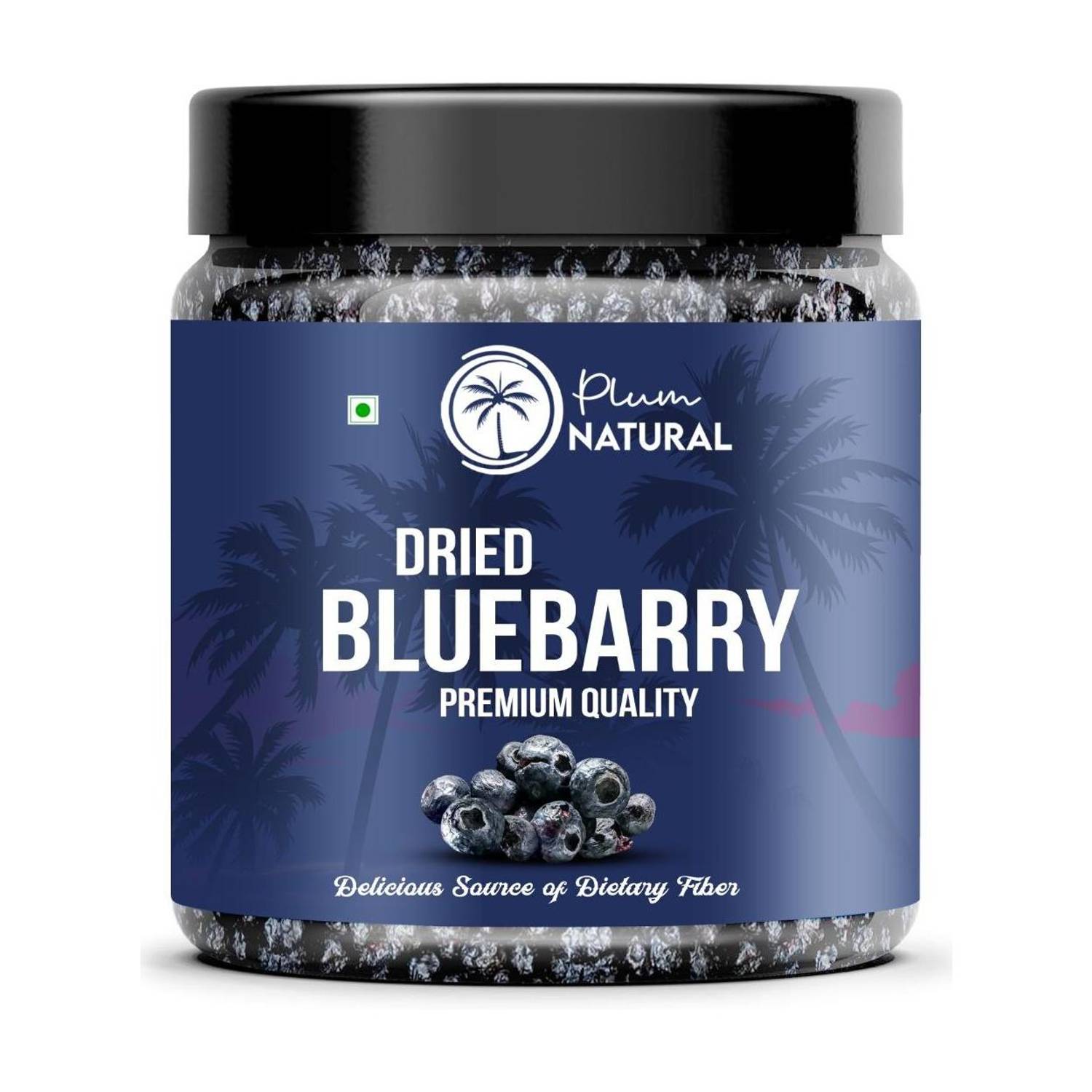 Plum Natural Organic Fresh Dried Blueberries |Dry Fruits Unsweetened Blueberries| Superfood Blueberry