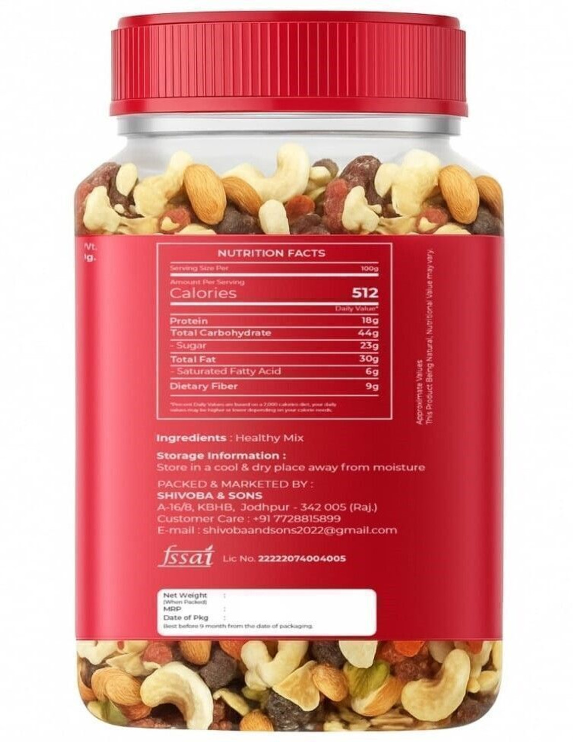 Image of PIYOR Healthy Mix Nuts & Seeds|Super Nutritious Food | Dry Fruits Trail Mix with Seeds Assorted Nuts