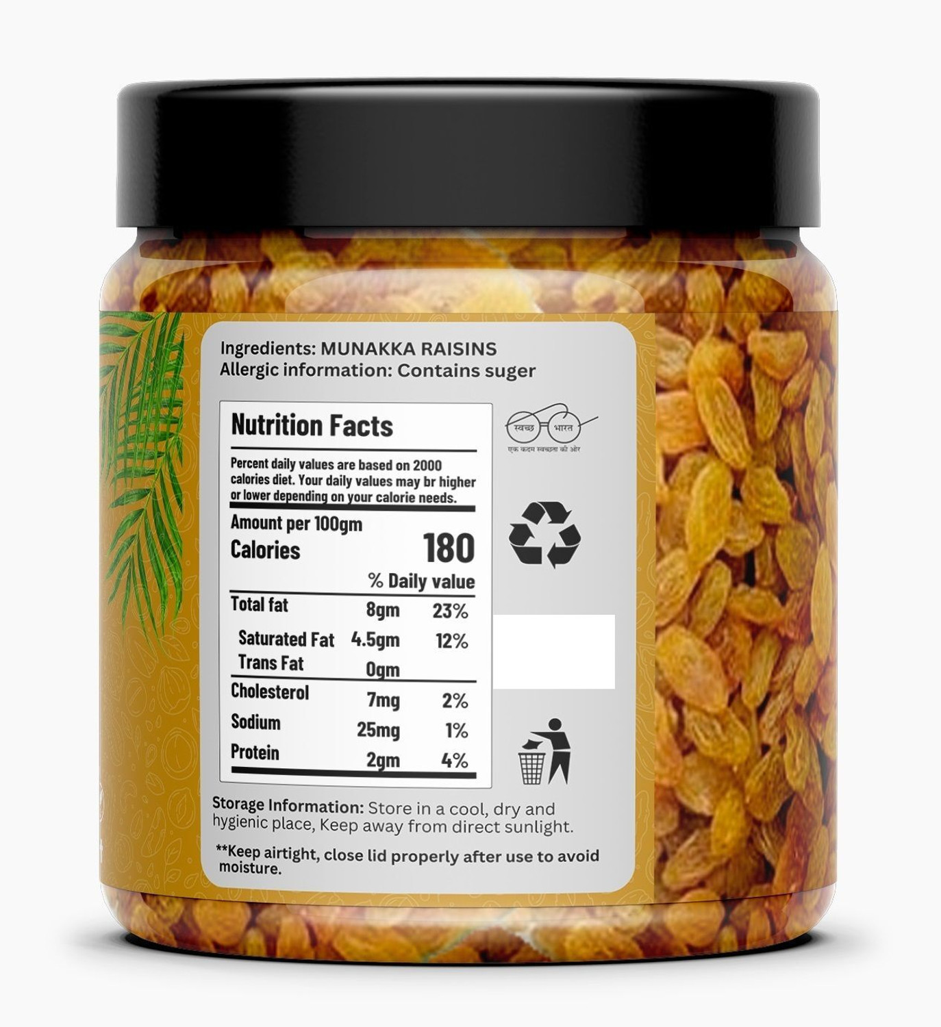 Image of AL Anand Laxmi Munakka | Ayurvedic Dried Fruit | Natural & Seeded Sweet Boost Raisins