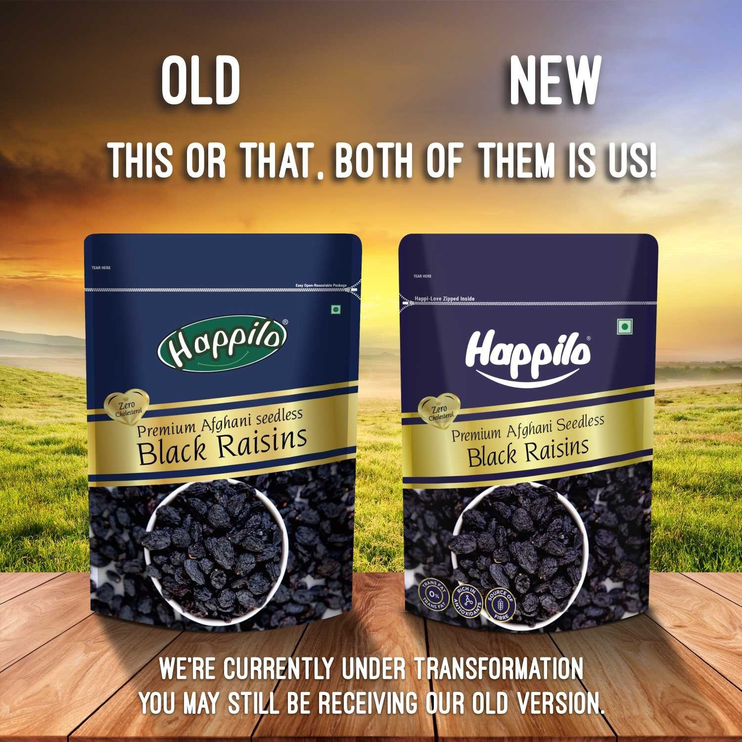Image of Happilo Premium Afghani Seedless Black Raisins