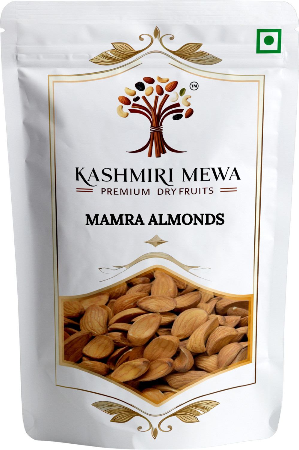 Image of Kashmiri Mewa Mamra Almonds - Handpicked Premium Organic Badam Giri Almonds