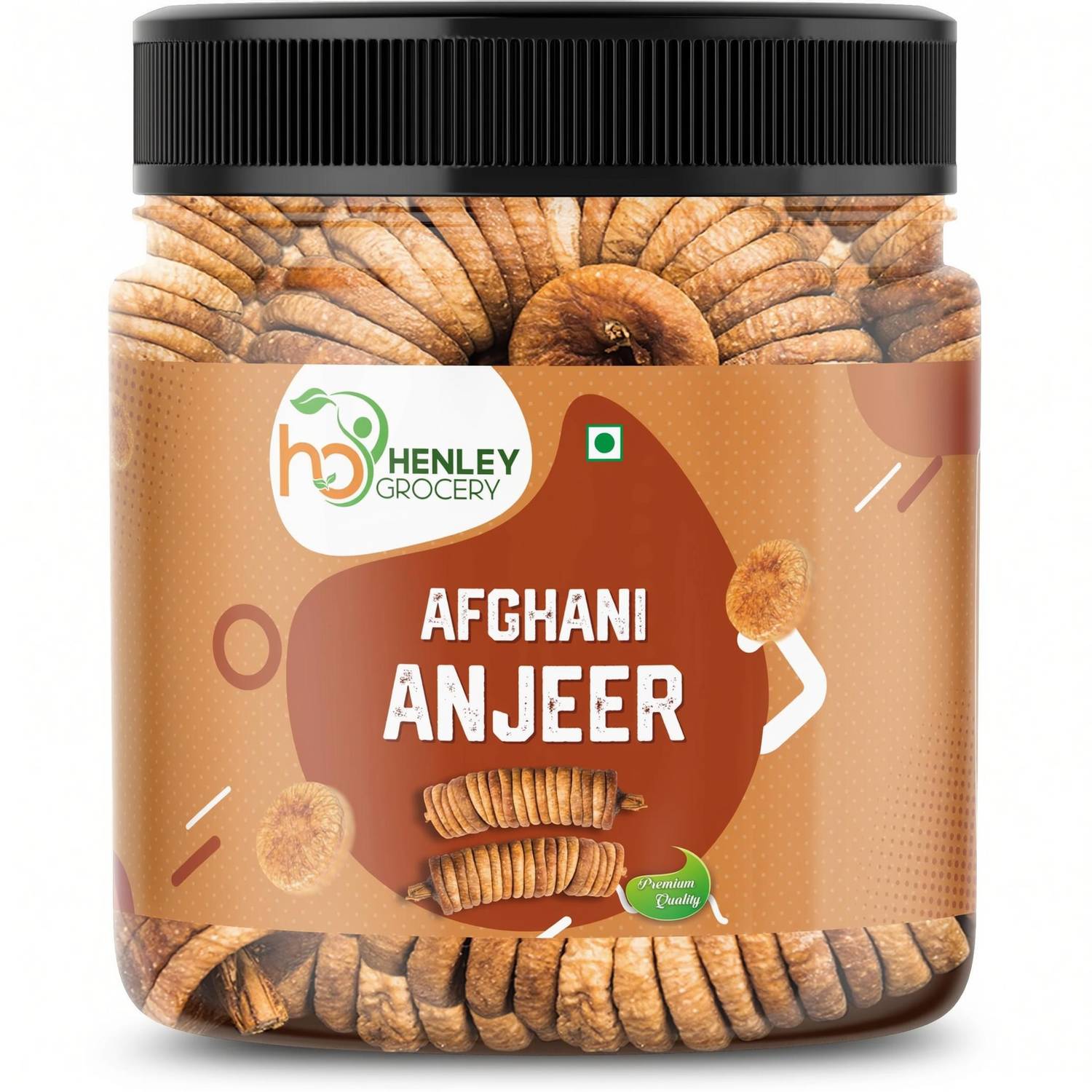 HENLEY Premium Dried 1kg Afghani Anjeer/ Figs | Fresh Dried Anjeer Figs