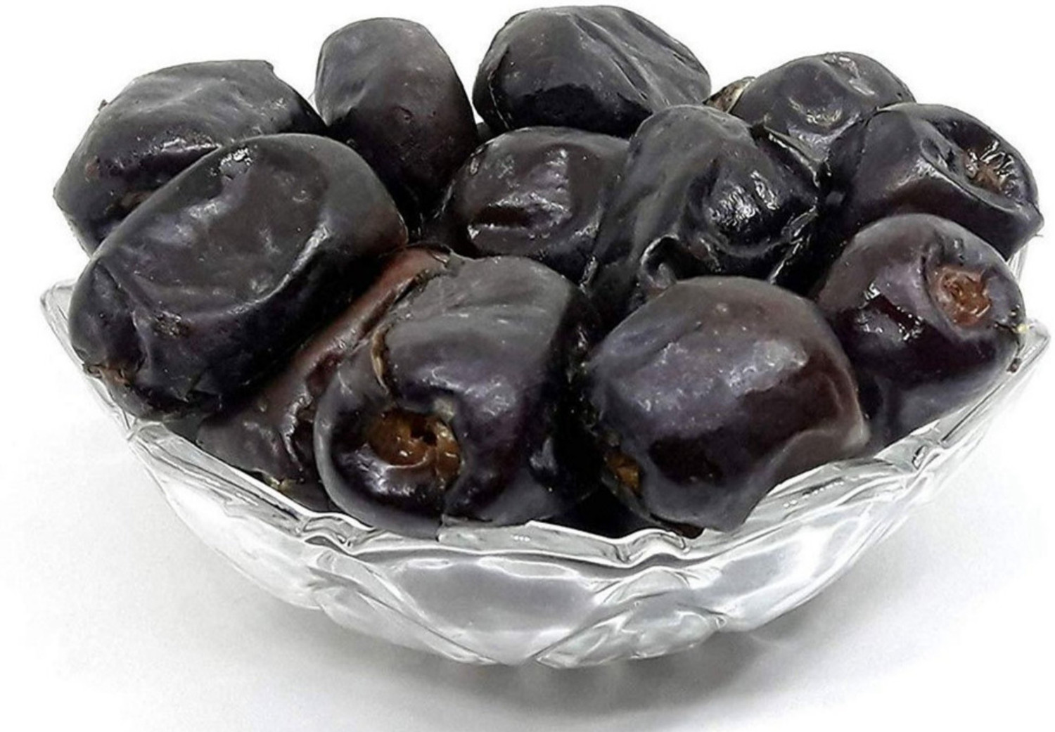 Image of GUNROOT Premium quality extra soft black dates (khajur) 1kg Dates (1 x 1 kg)
