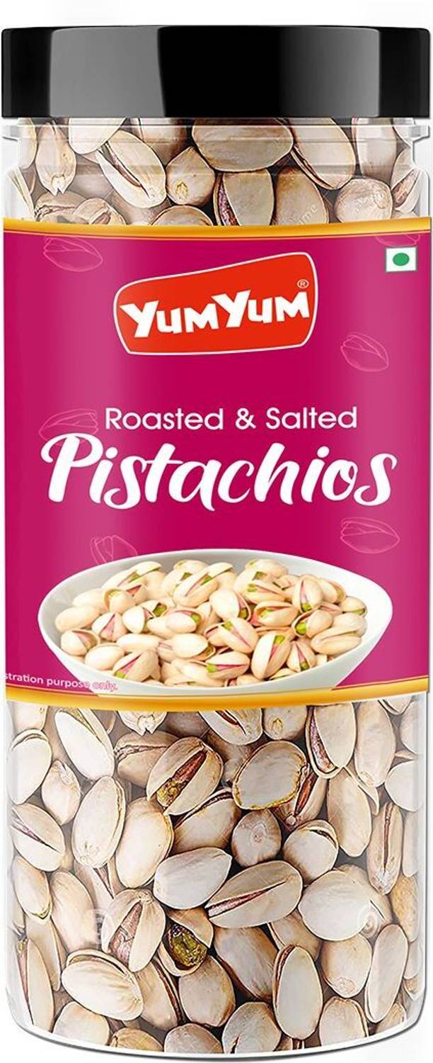 YUM YUM Roasted & Salted Pistachios Pista Dry Fruit Jumbo Pesta Nut Pistachios