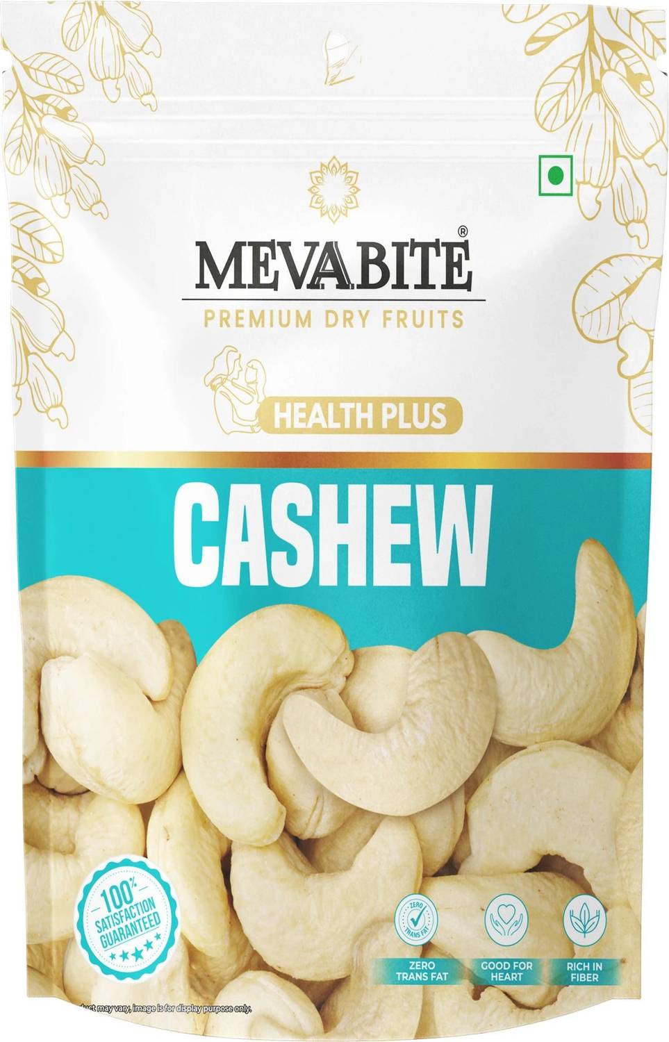 MEVABITE W240 Natural Whole Kaaju | Premium Nuts & Dry Fruits Cashews