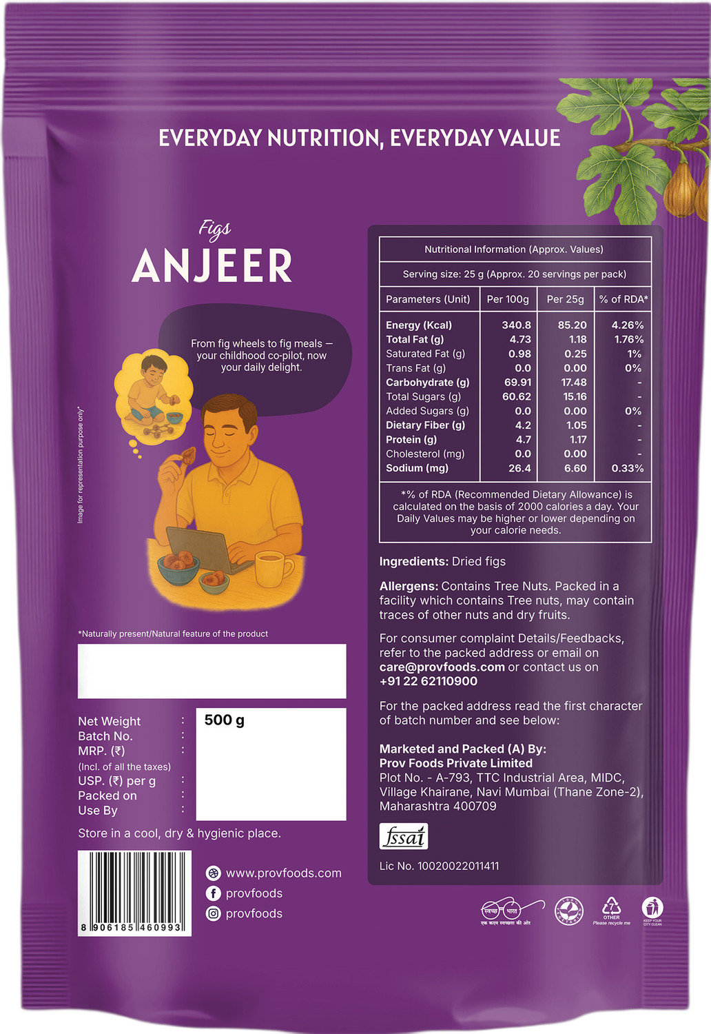 Image of ProV Fig /Anjeer Figs