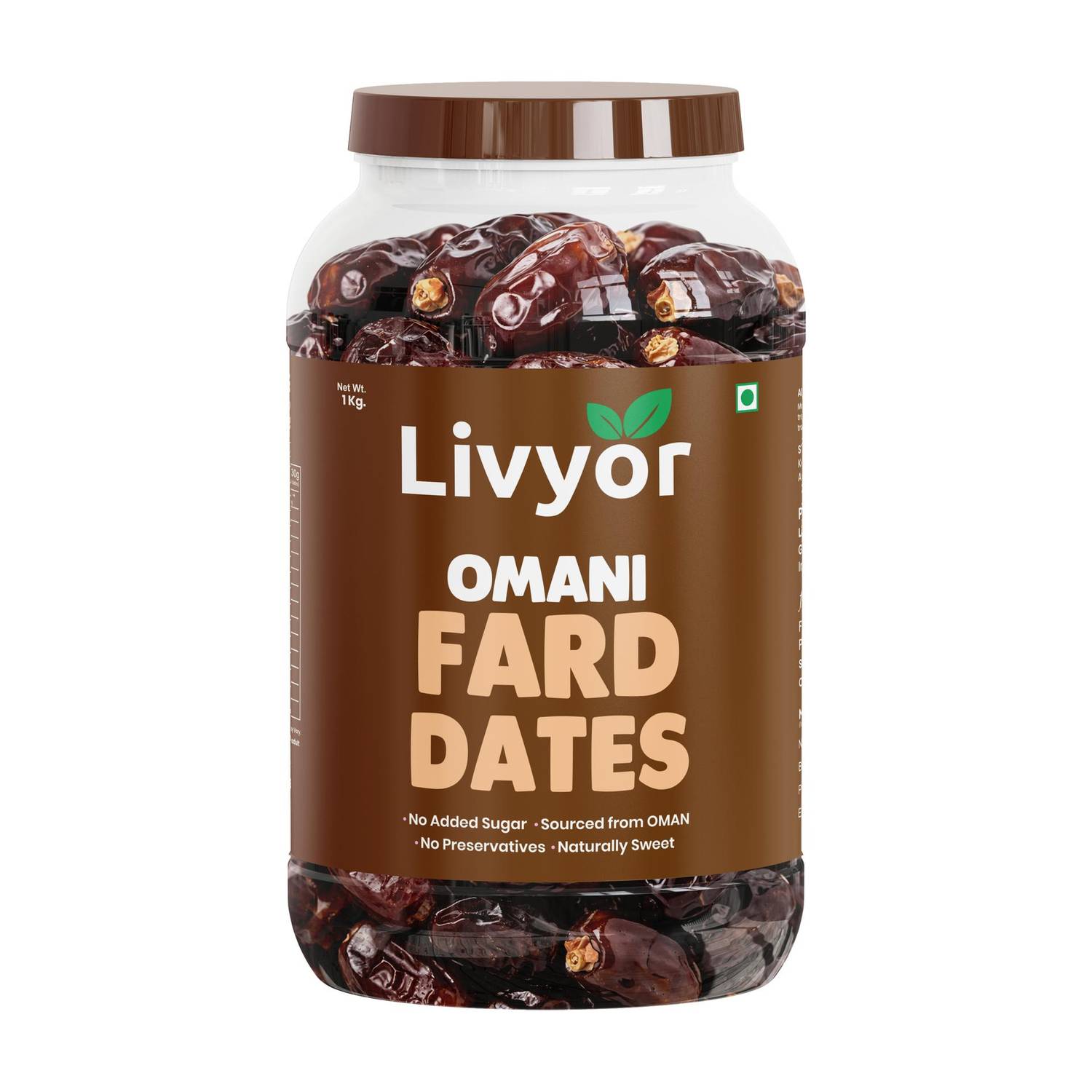 LIVYOR Premium Fard Dates Dry Fruits Dates