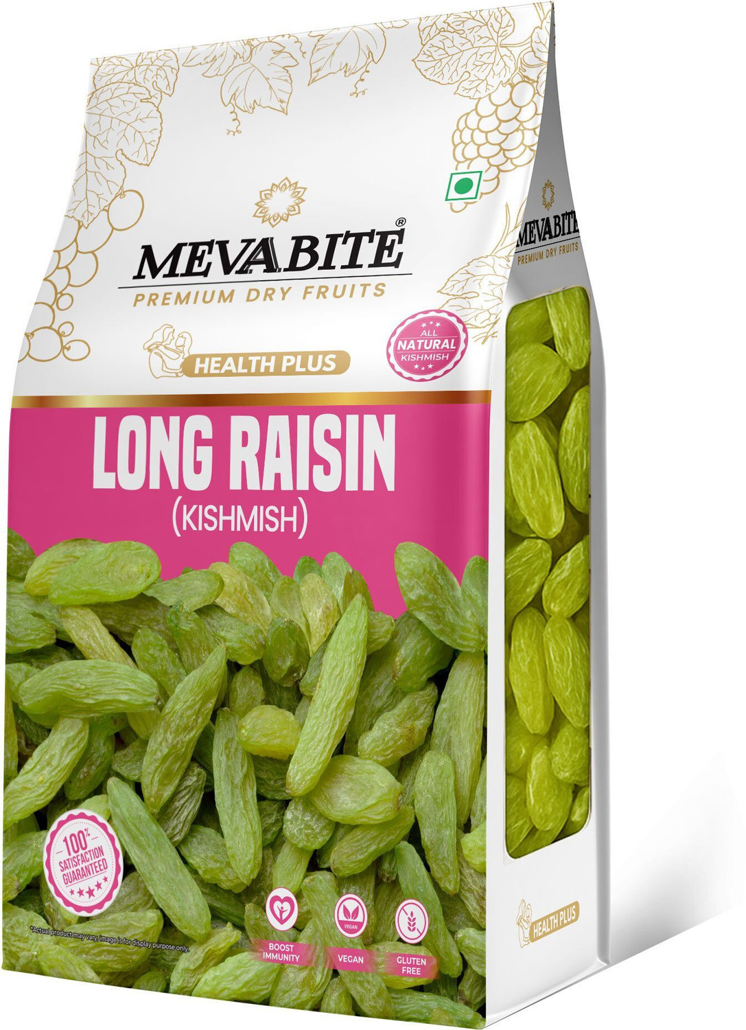 Image of MEVABITE Green Long Kismish 1kg Raisins