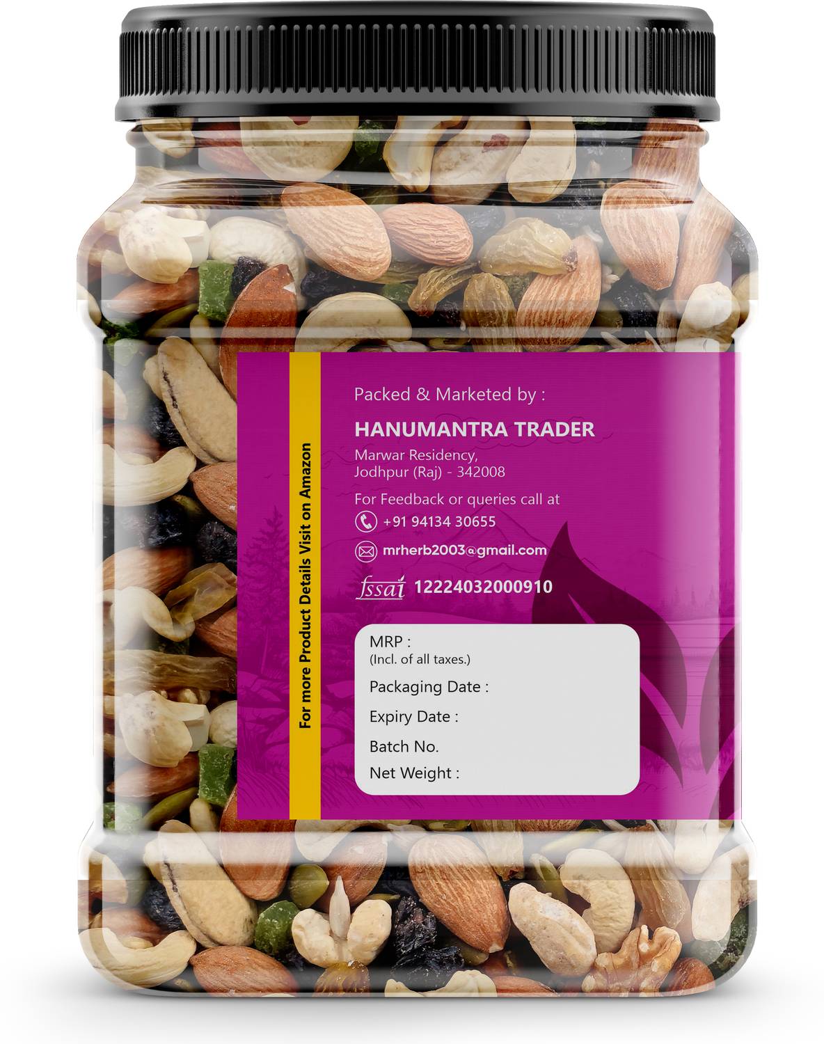 MRHERB Mix Dry Fruit 500GM - Image 2