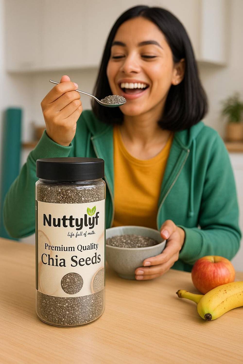 NUTTYLYF Raw Chia Seeds 139g - Image 4