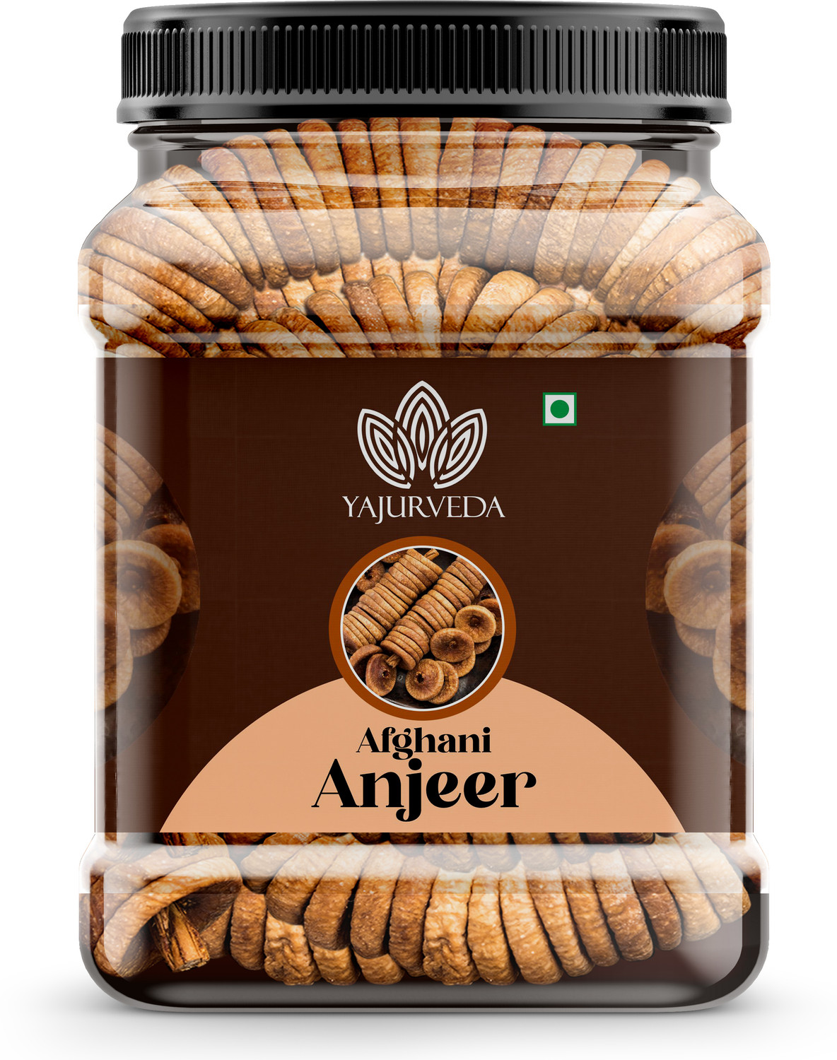 Image of Yajurveda Afghani Anjeer Figs (Dried Figs) Dry Fruits for Body Mass Loss, Immunity Figs