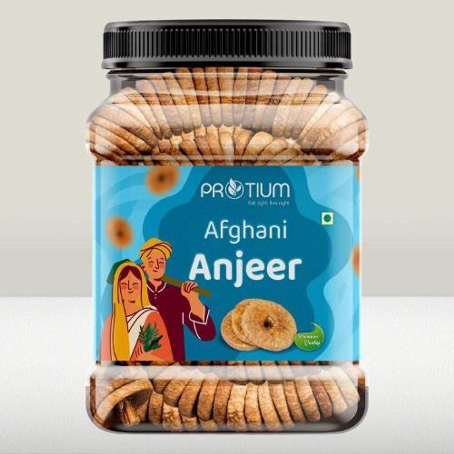 Image of PROTIUM Afghani Anjeer | Dried Figs | Naturally Sweet & Fiber Rich Dry Fruit Figs