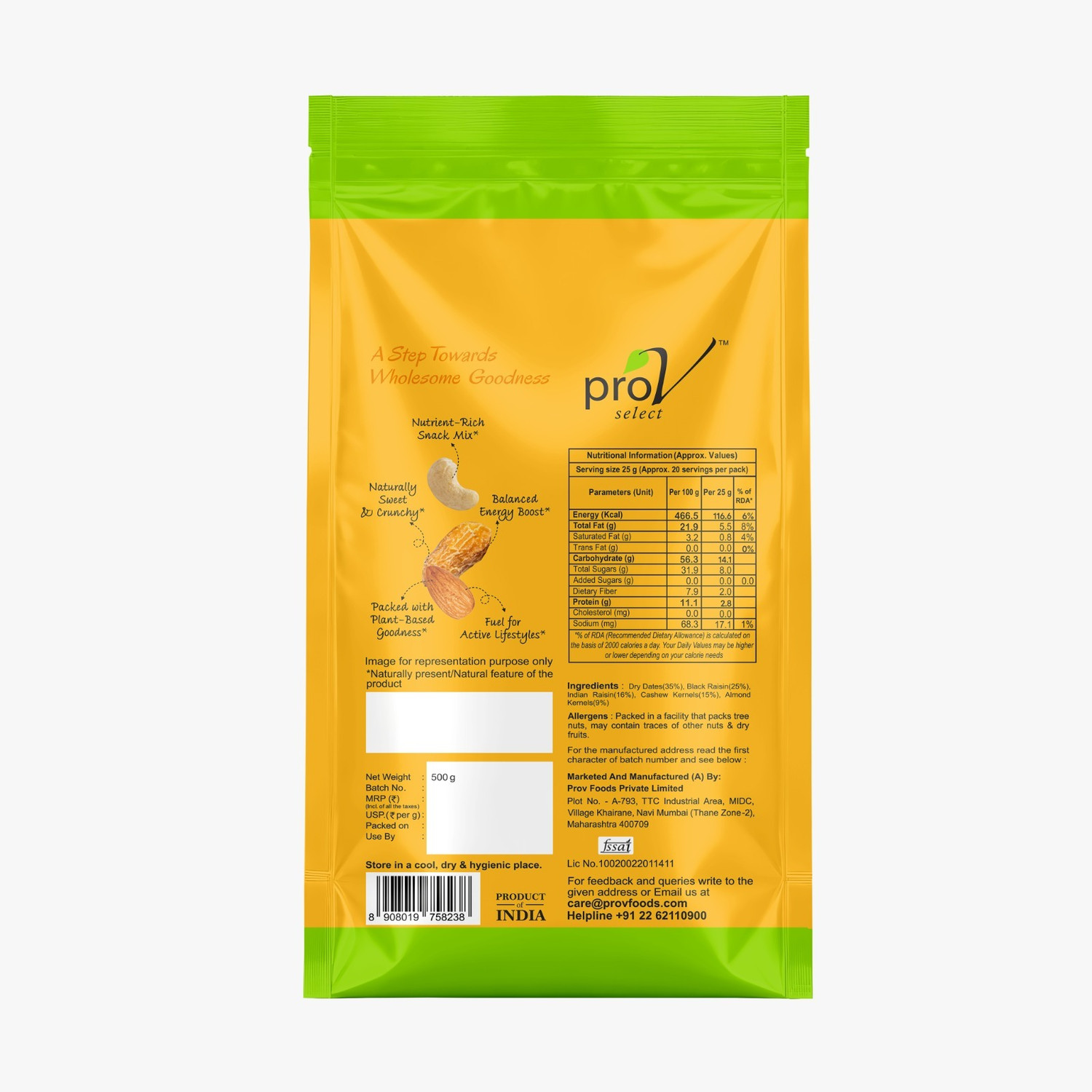 Image of ProV Select Dry Fruit Mix