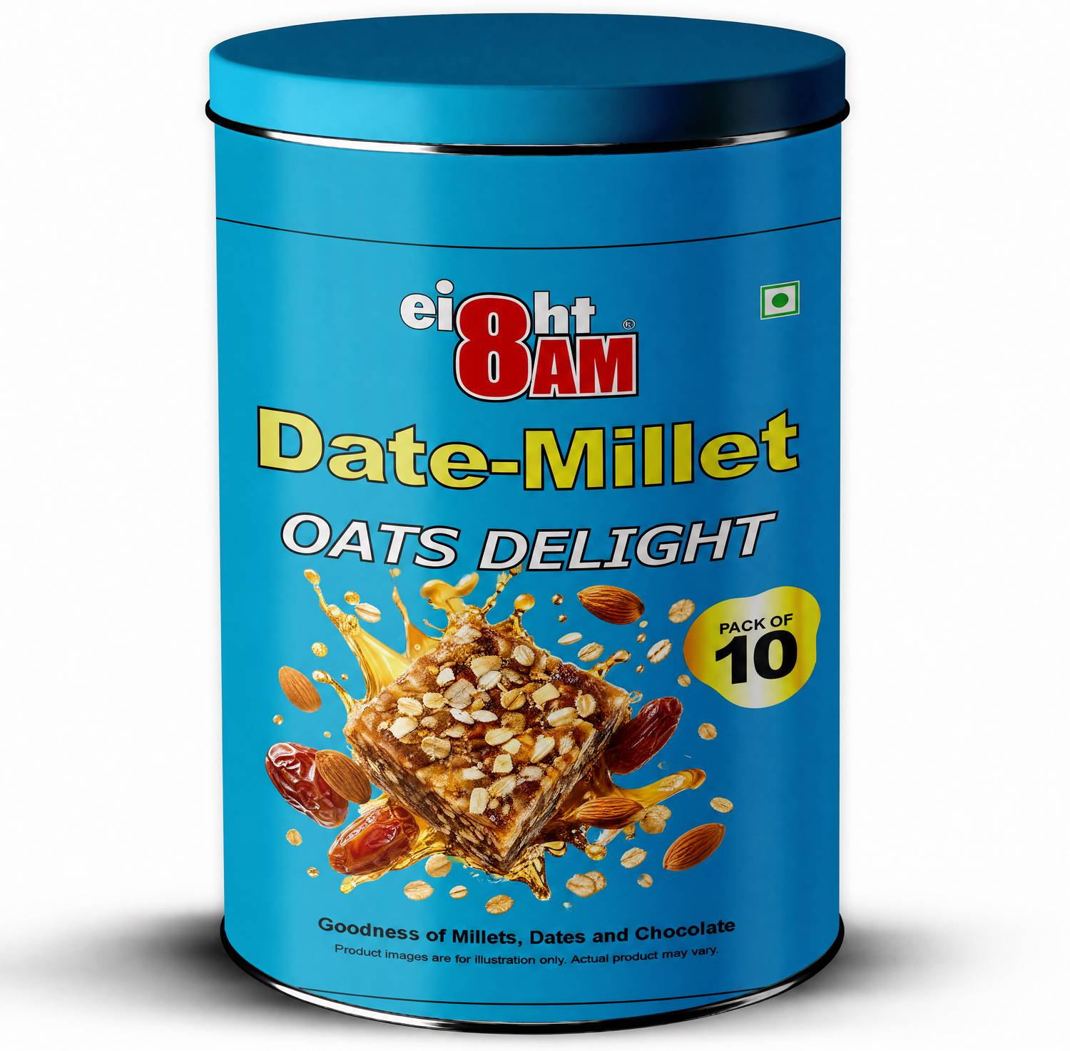8AM Date Millet Oats Delight Dates