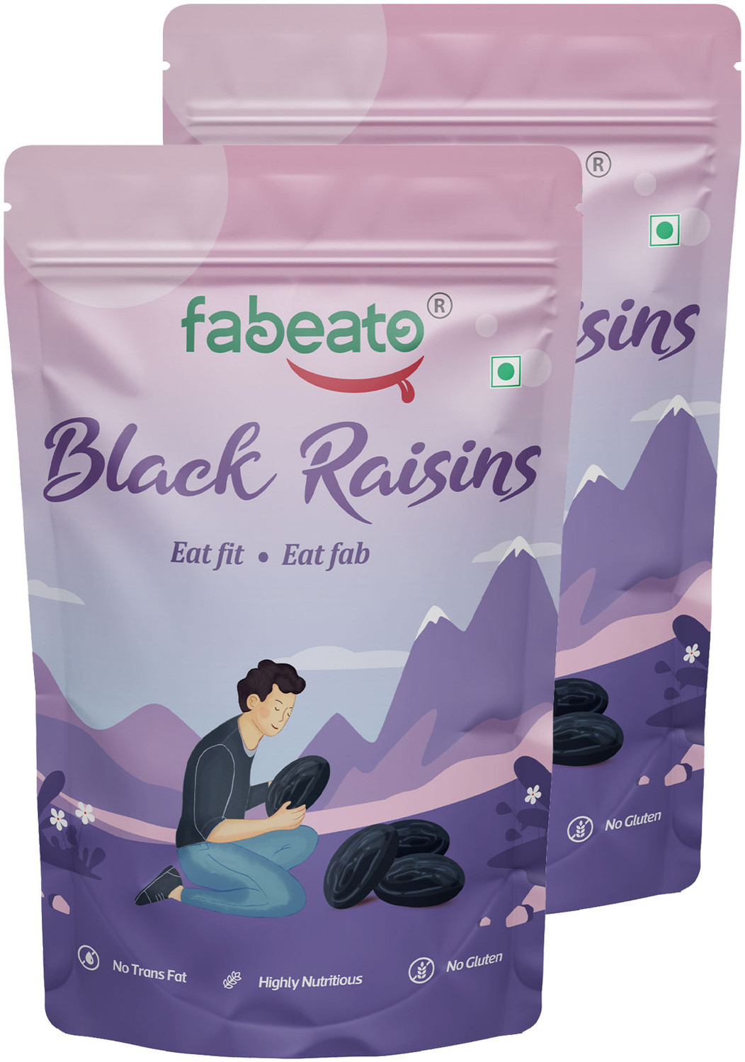 Image of Fabeato Premium Afghani Seedless Black Raisins