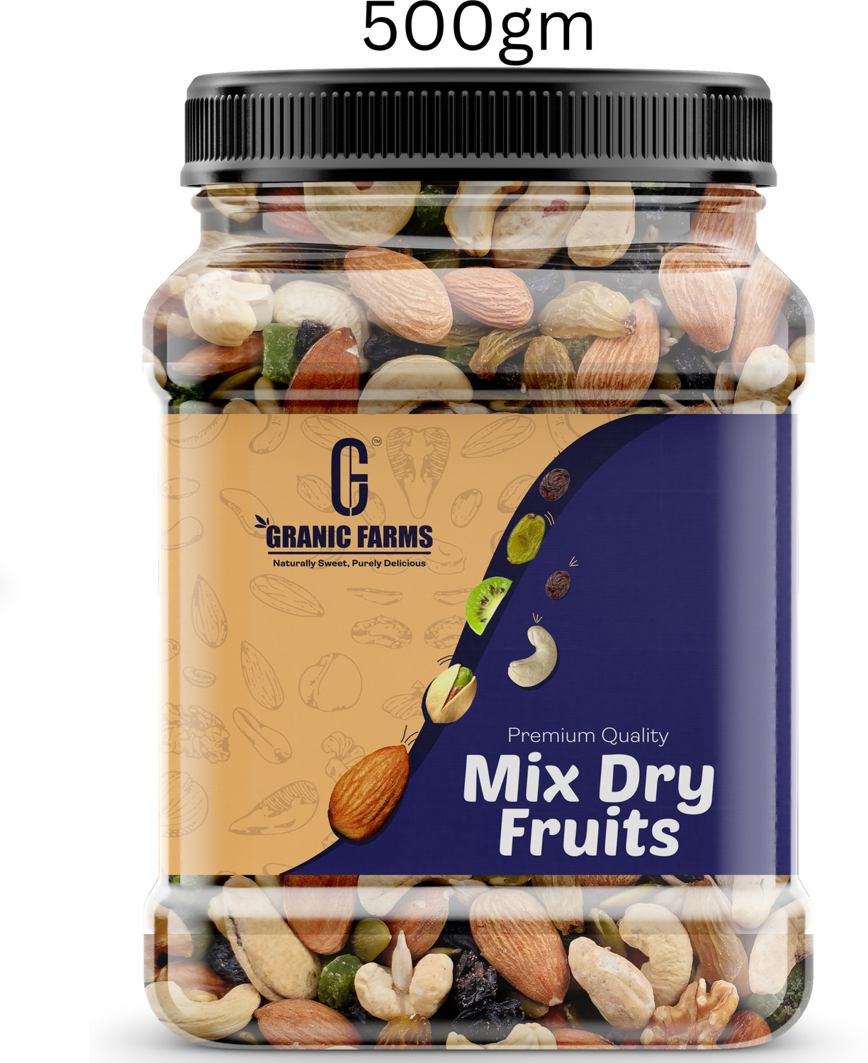 Image of GRANIC FARMS Mix Dry Fruits | Mixed Dry Fruits|