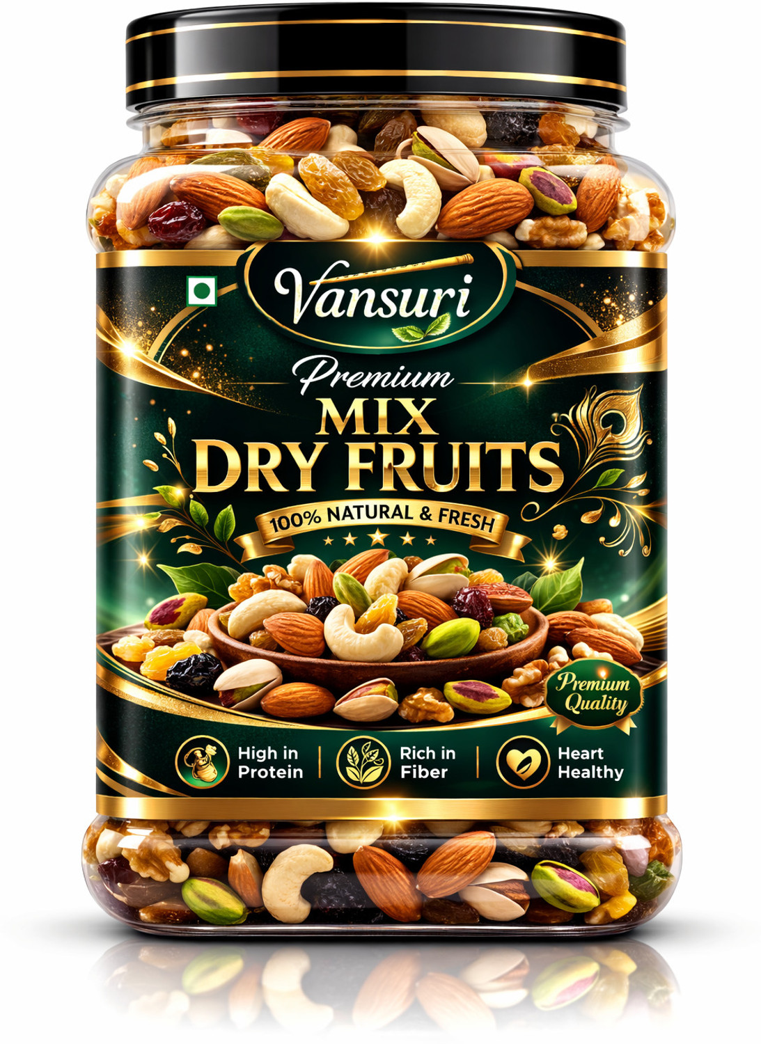 Image of HARIYAM MIXED Dry Fruits - PANCHMEWA (1 x 1 kg)