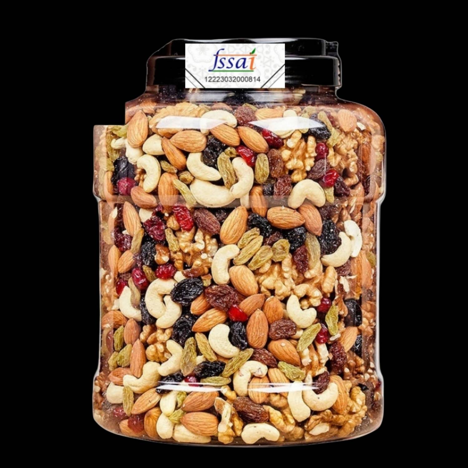 hanumant enterprises Nut Mix Dry Fruit | Mixture of Dry Fruit Panchmewa 1kg Almonds, Cashews, Raisins, Pistachios, Dry Dates, Walnuts, Assorted Seeds & Nuts, Apricots, Kiwi
