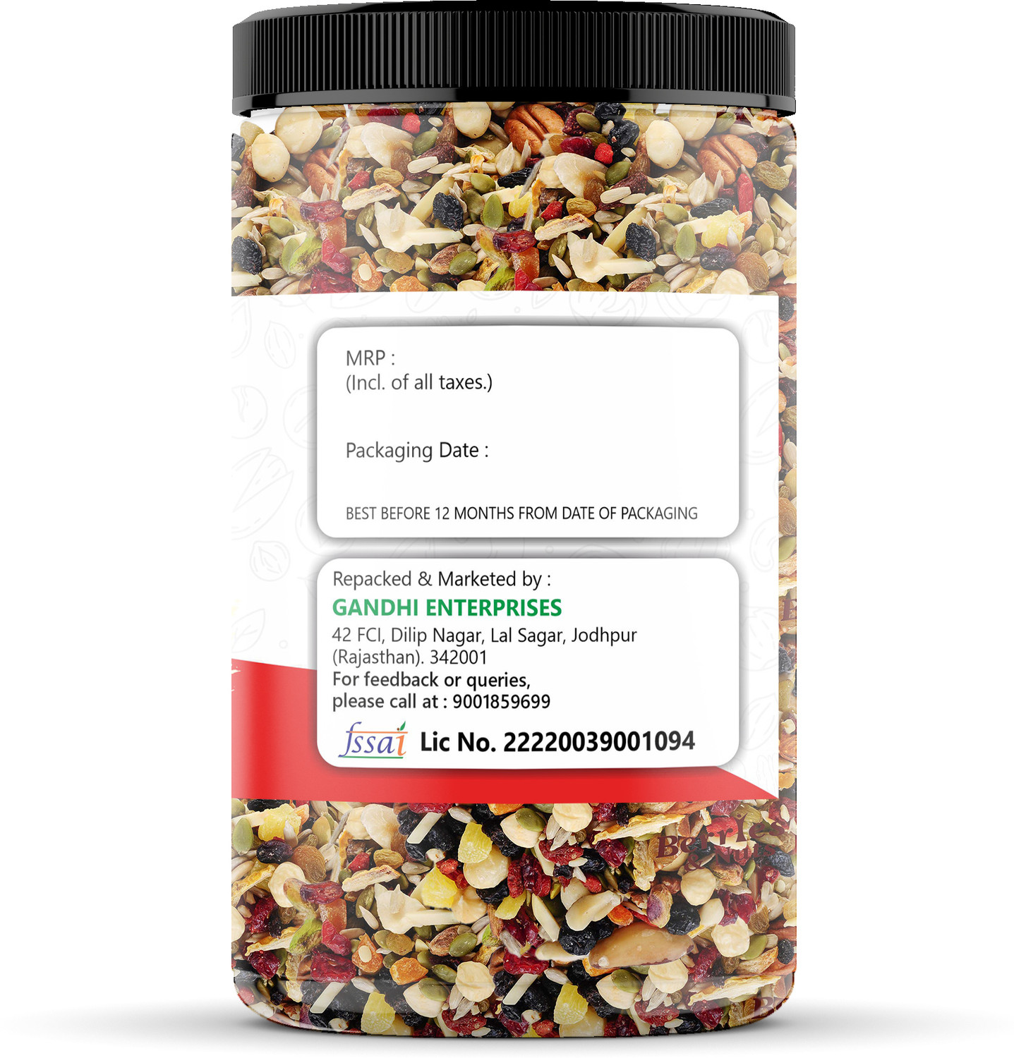 Image of Organic Grocery MixDryFruit| Panchmeva|Almonds,Cashews,Raisins,Dry Dates,Pistachios,Figs Assorted Seeds & Nuts