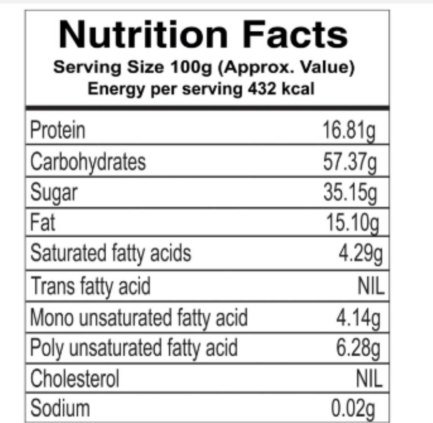 Navdurga Mix Dry Fruit 1KG - Image 4