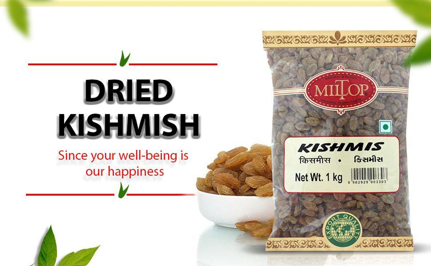 Image of MilTop Kishmish - Raisins