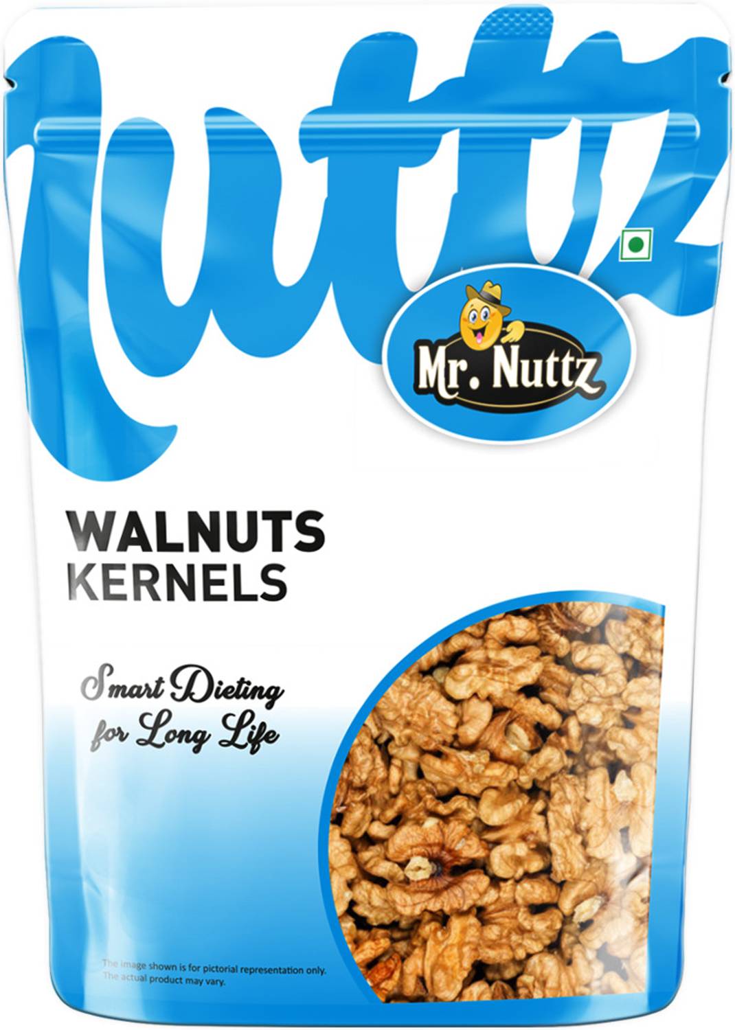 Mr.Nuttz Walnut Kernels Akhrot Giri Dry Fruits Wallnut Healthy Nut Walnuts