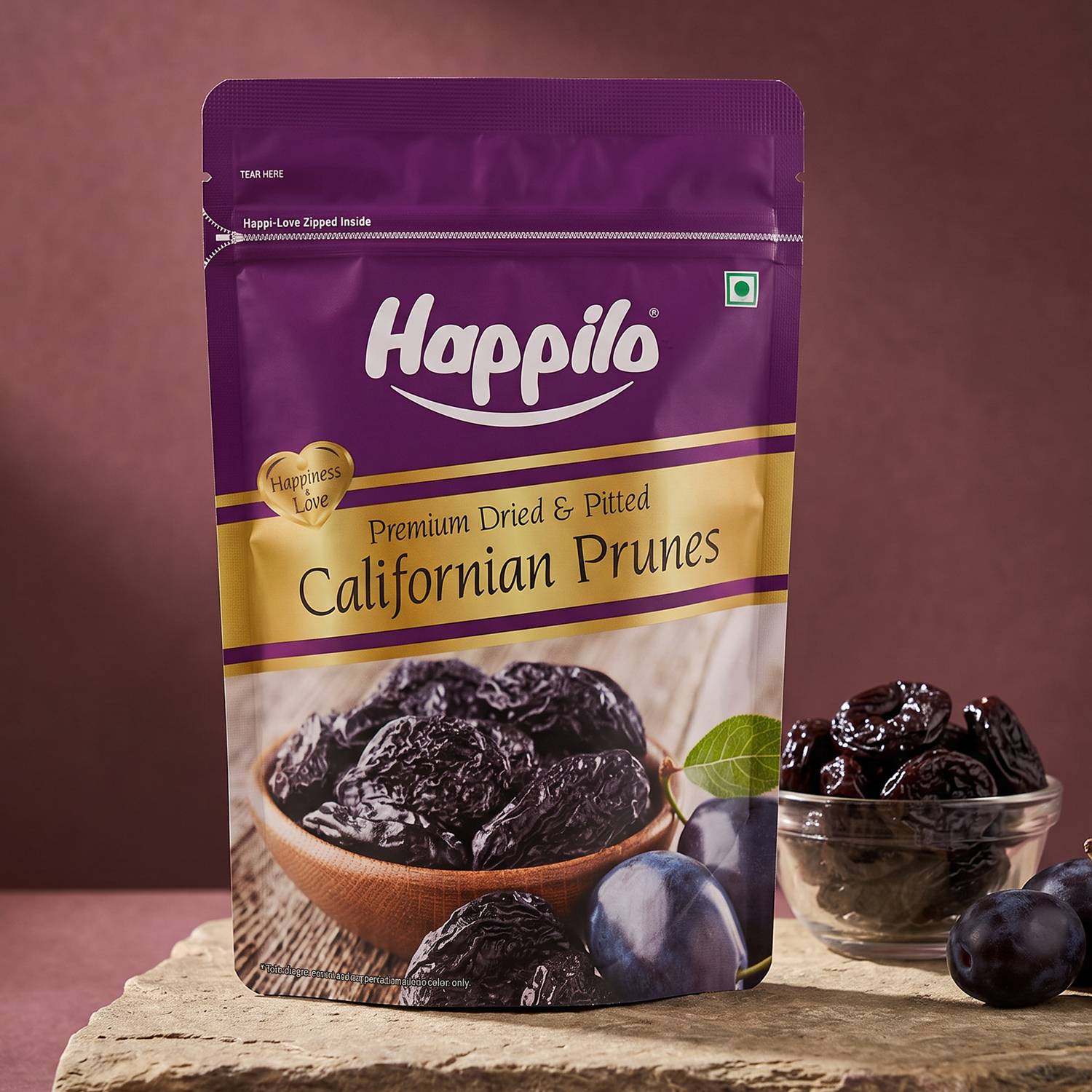 Happilo Premium Californian Pitted Prunes