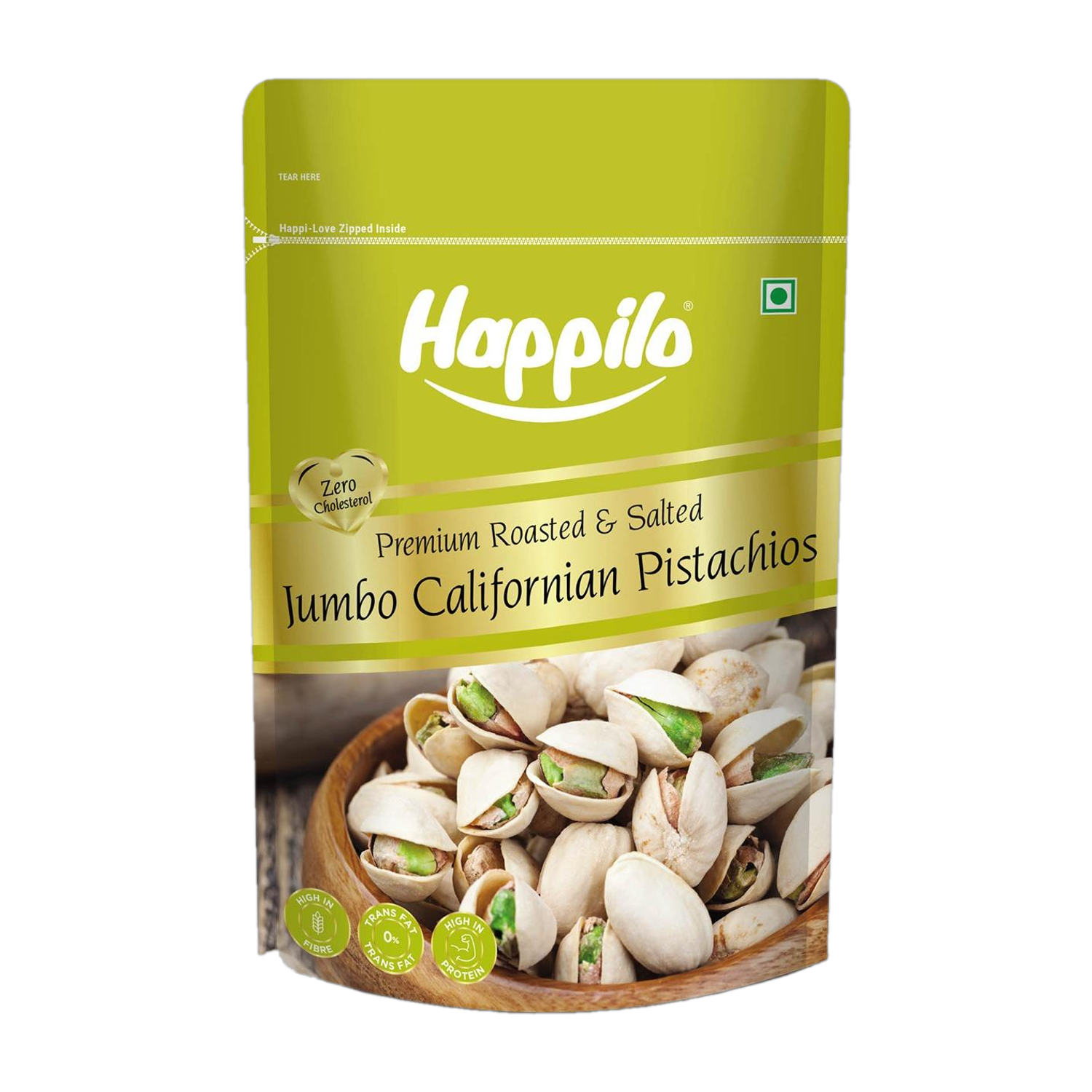 Happilo Premium Californian Roasted & Salted Pistachios