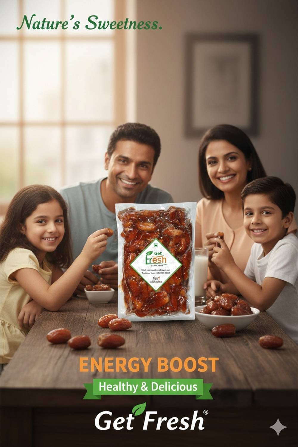 Get Fresh Seed Dates 1 kg - Image 2