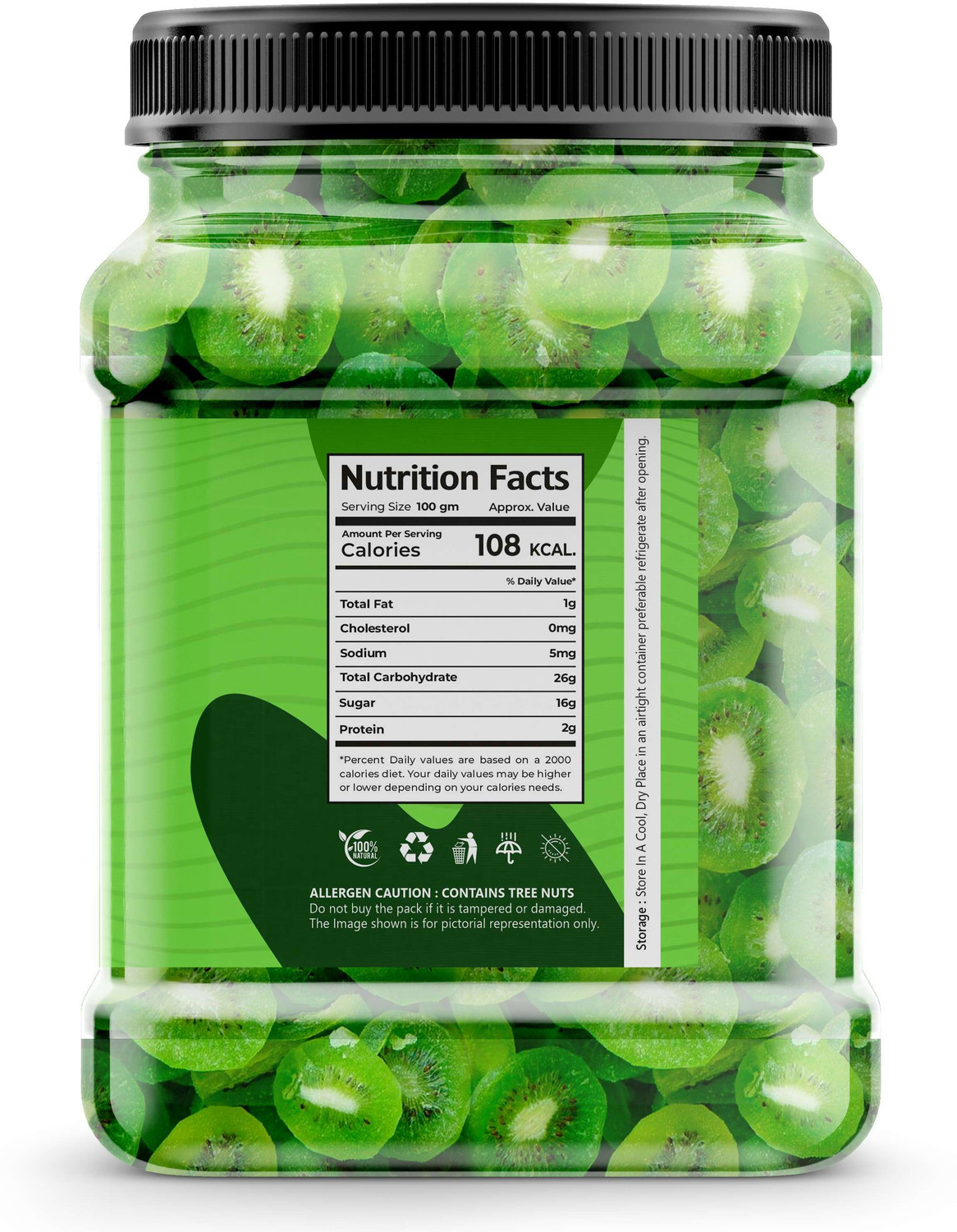 Image of Nutri Hub Dried Kiwi Kiwi
