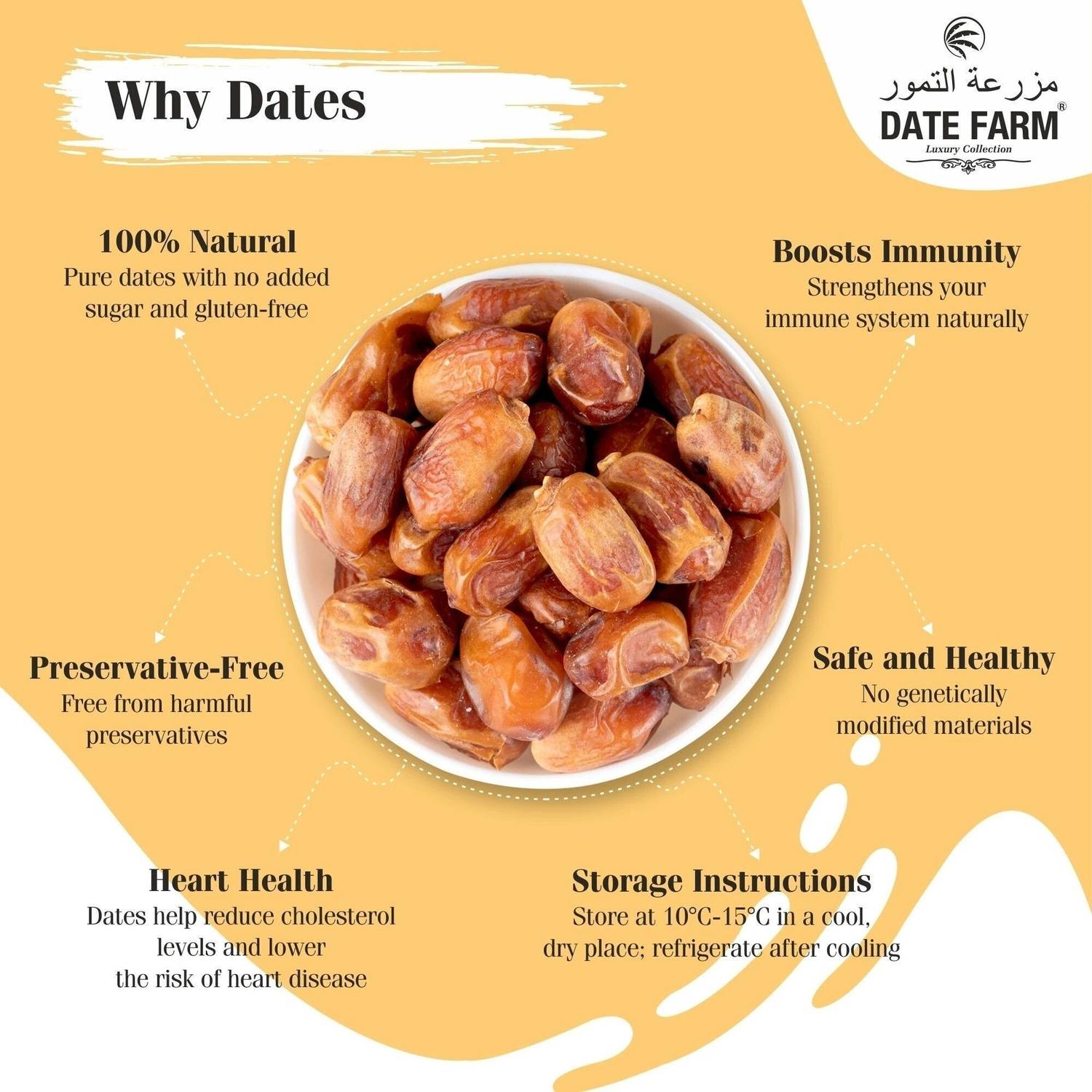 Date Farm Zahidi Luxury Arabian Wet Dates - Image 4