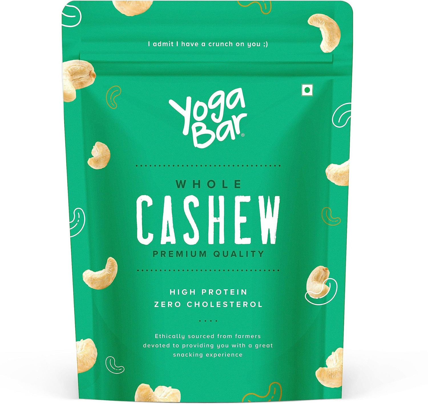 Image of Yogabar Premium Cashews Whole Kaaju|100% Natural King Size Crunchy Kaju Cashews