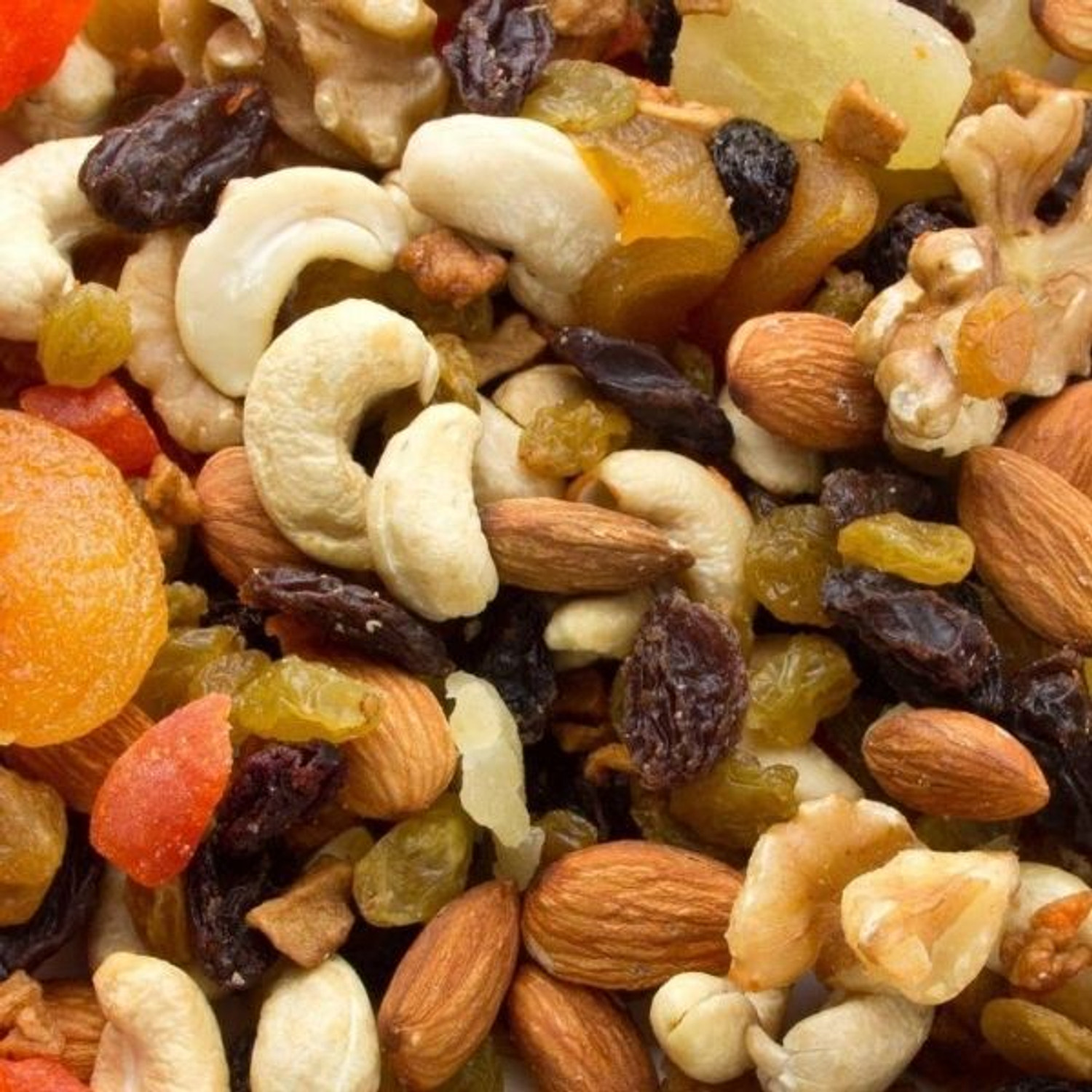 Image of Mr cart Mix Dry Fruits Almonds, Apricots, Cashews, Raisins, Assorted Fruits & Nuts Almonds, Cashews, Apricots, Raisins, Walnuts