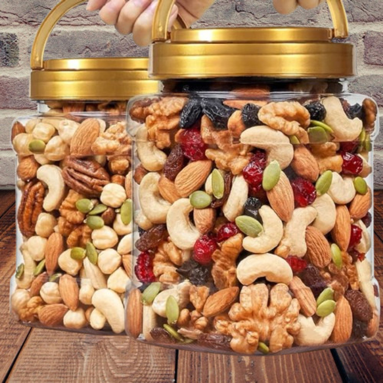 Image of Get Fresh 01Dry Fruits Nut Mix Black & Green Raisin,Almonds,Cashews,Apricot,Pistachios, Assorted Fruits & Nuts