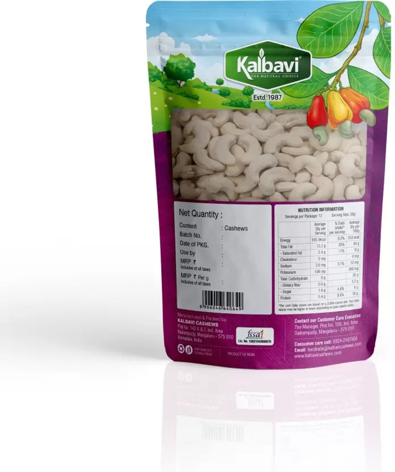 Image of Kalbavi Popular W450 Cashews