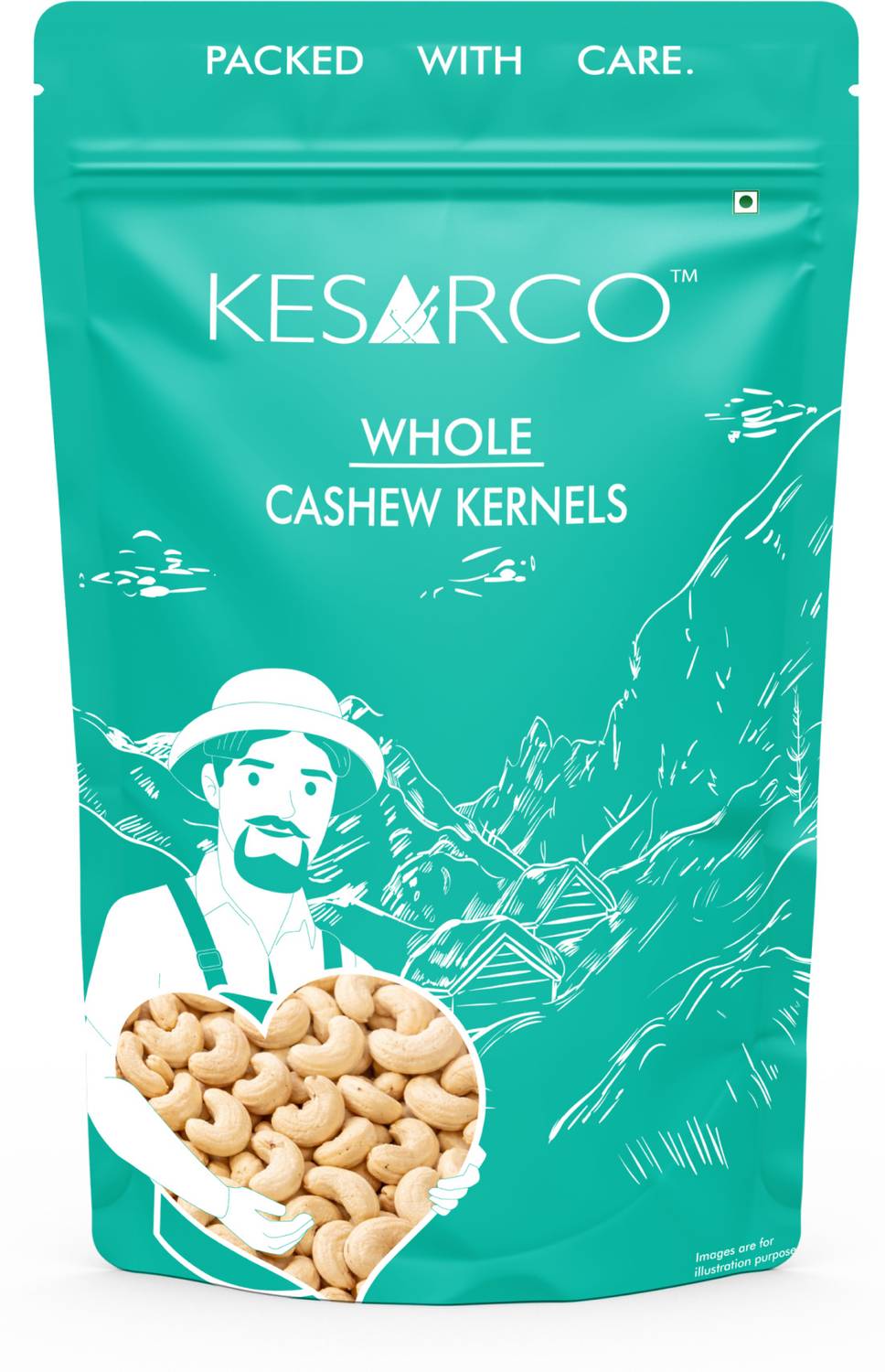 KESARCO 100% Natural Premium Whole Cashews , Kaju nuts, Gluten Fr... more