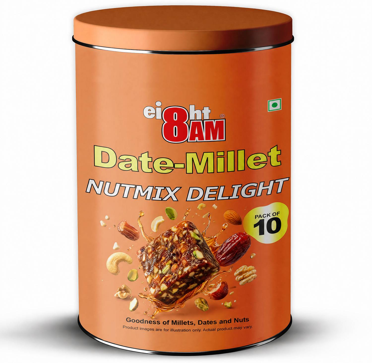 8AM Date Millet – Nutmix Delight Dates