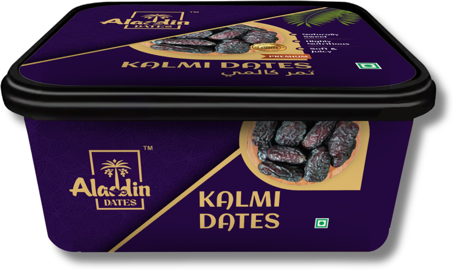 Image of Aladdin Dates Kalmi Dates /Khajoor 400 Grams Dates