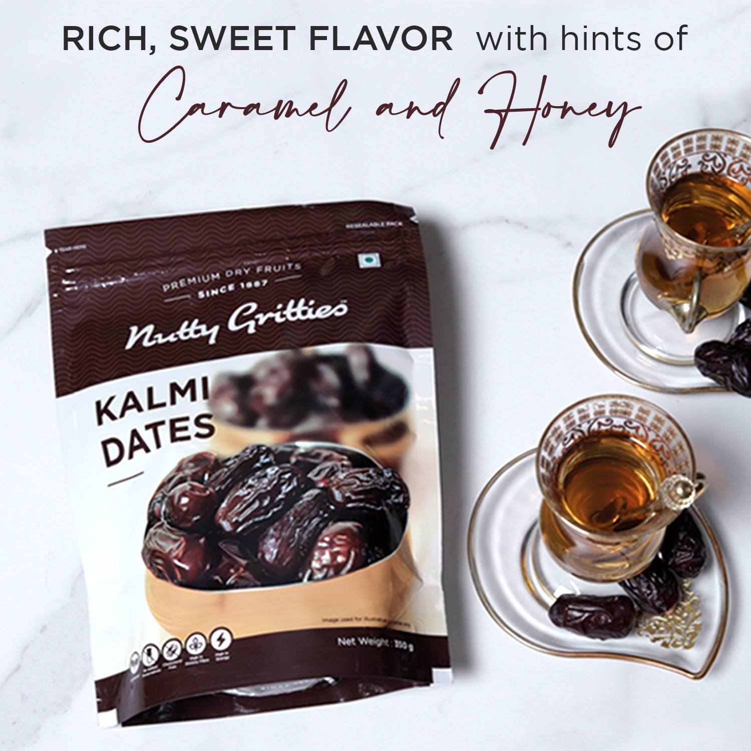 Image of Nutty Gritties Premium Kalmi Dry Dates