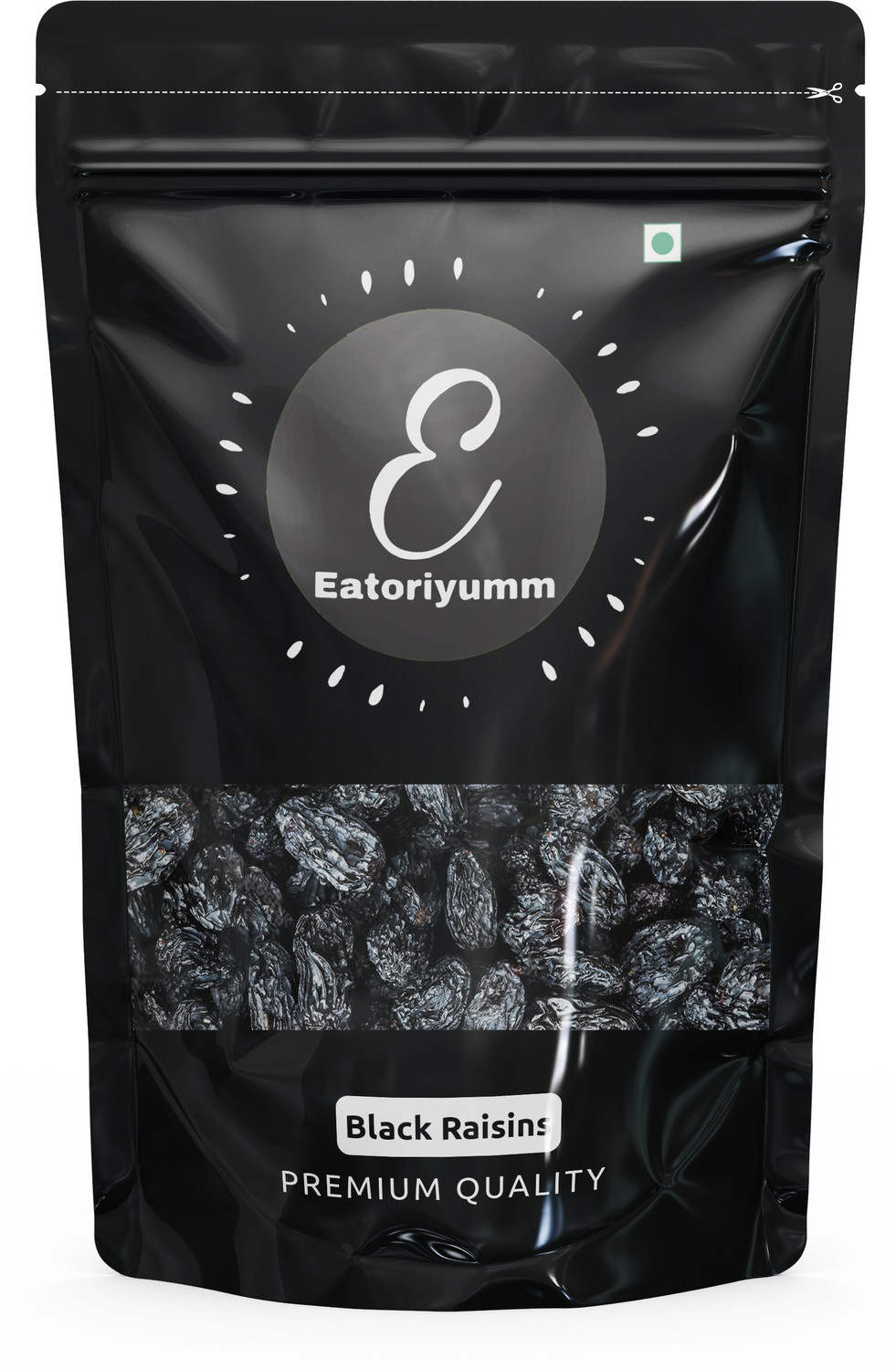 Image of Eatoriyumm Black Raisins |Seedless Dry Grapes Kali Kishmish ( Indian ) ( Value Pack Black Raisins