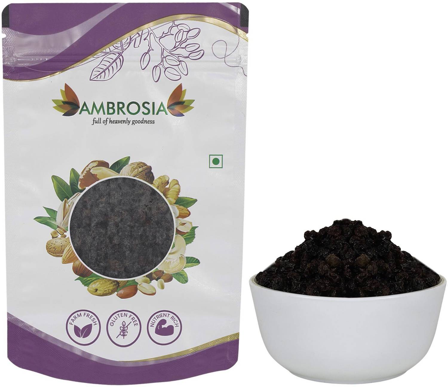 AMBROSIA Greek Black Currants Assorted Fruit