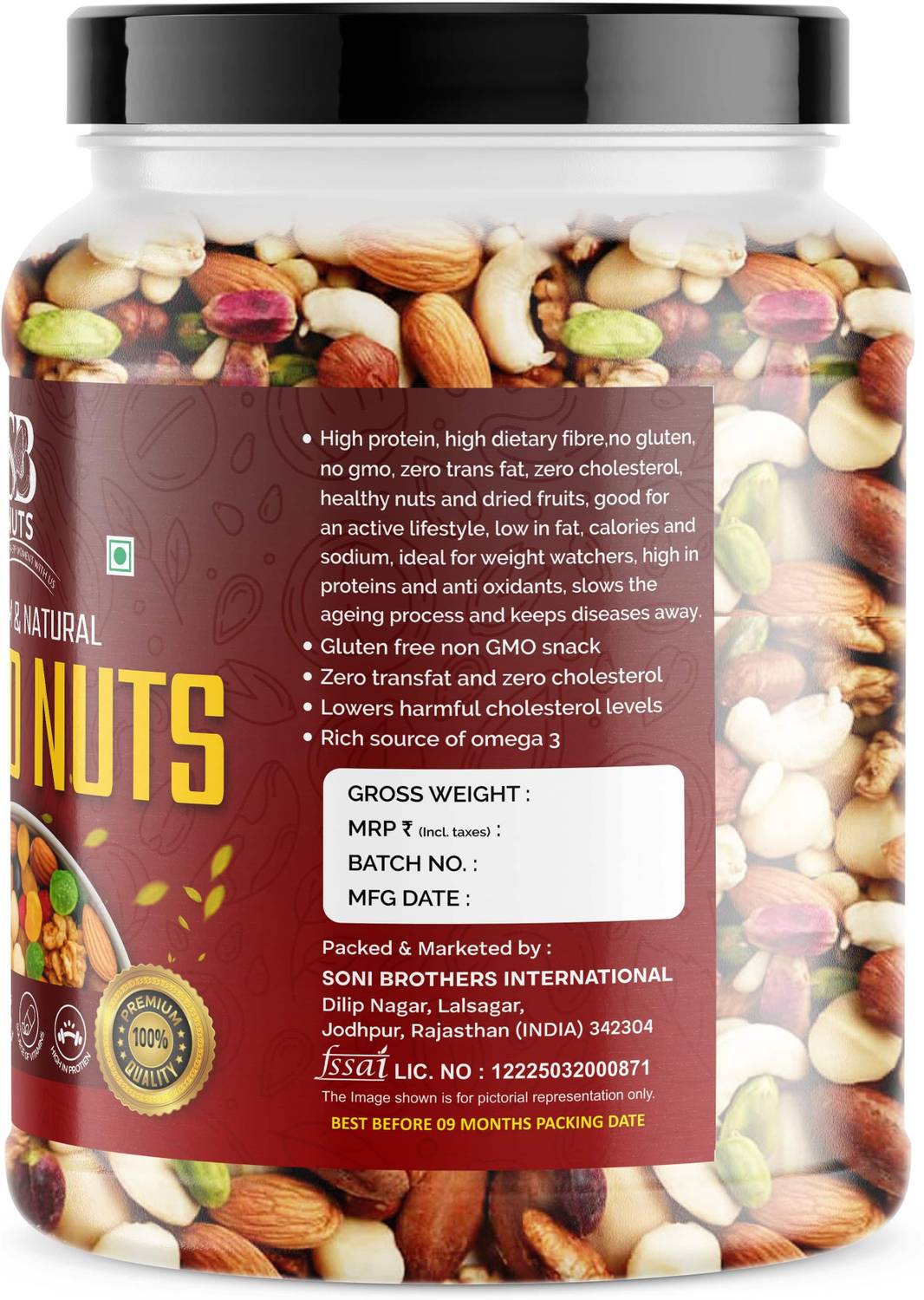 Nature Purify Mixed Nuts Premium - Image 3