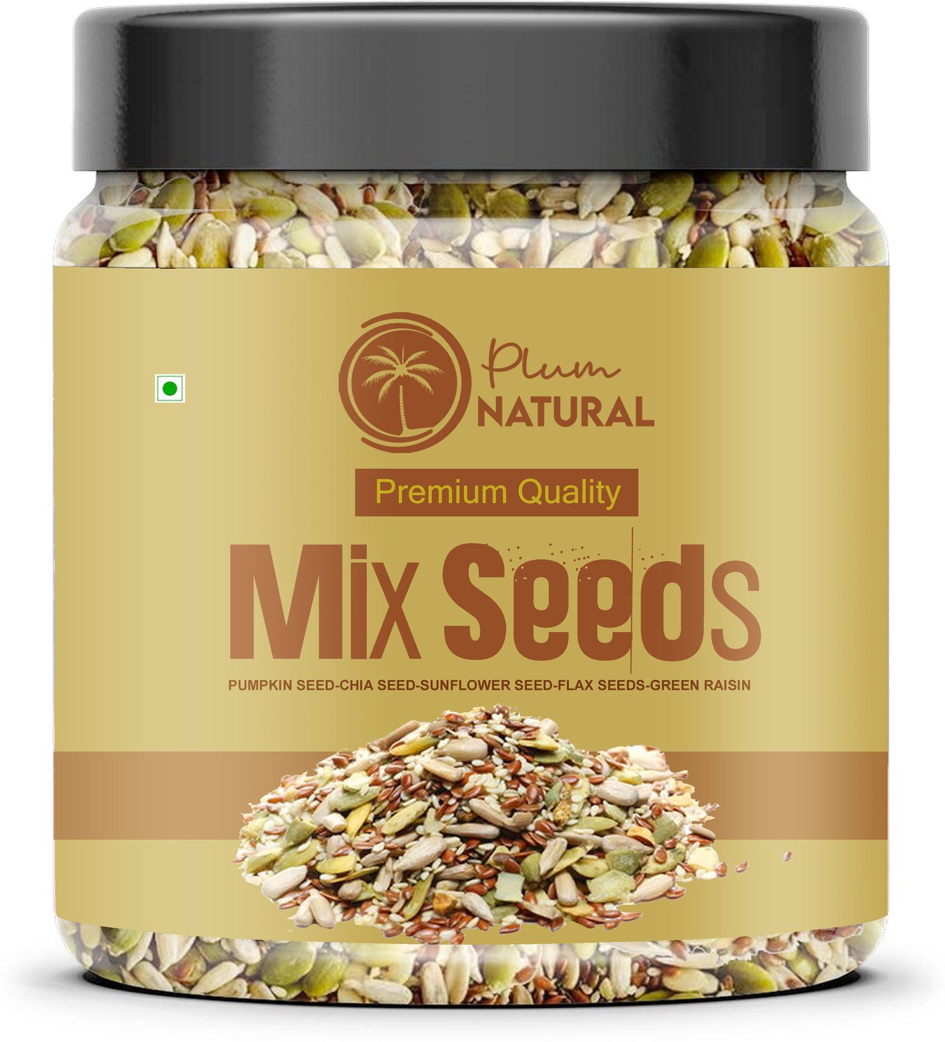 Image of Plum Natural Premium Nutritious Healthy Mix Seeds Dry Fruits Mixed Seeds