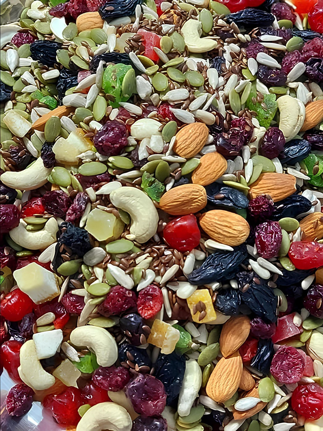 Image of GrocyKart Mixed Dry Fruits - 1 Kg Assorted Seeds & Nuts