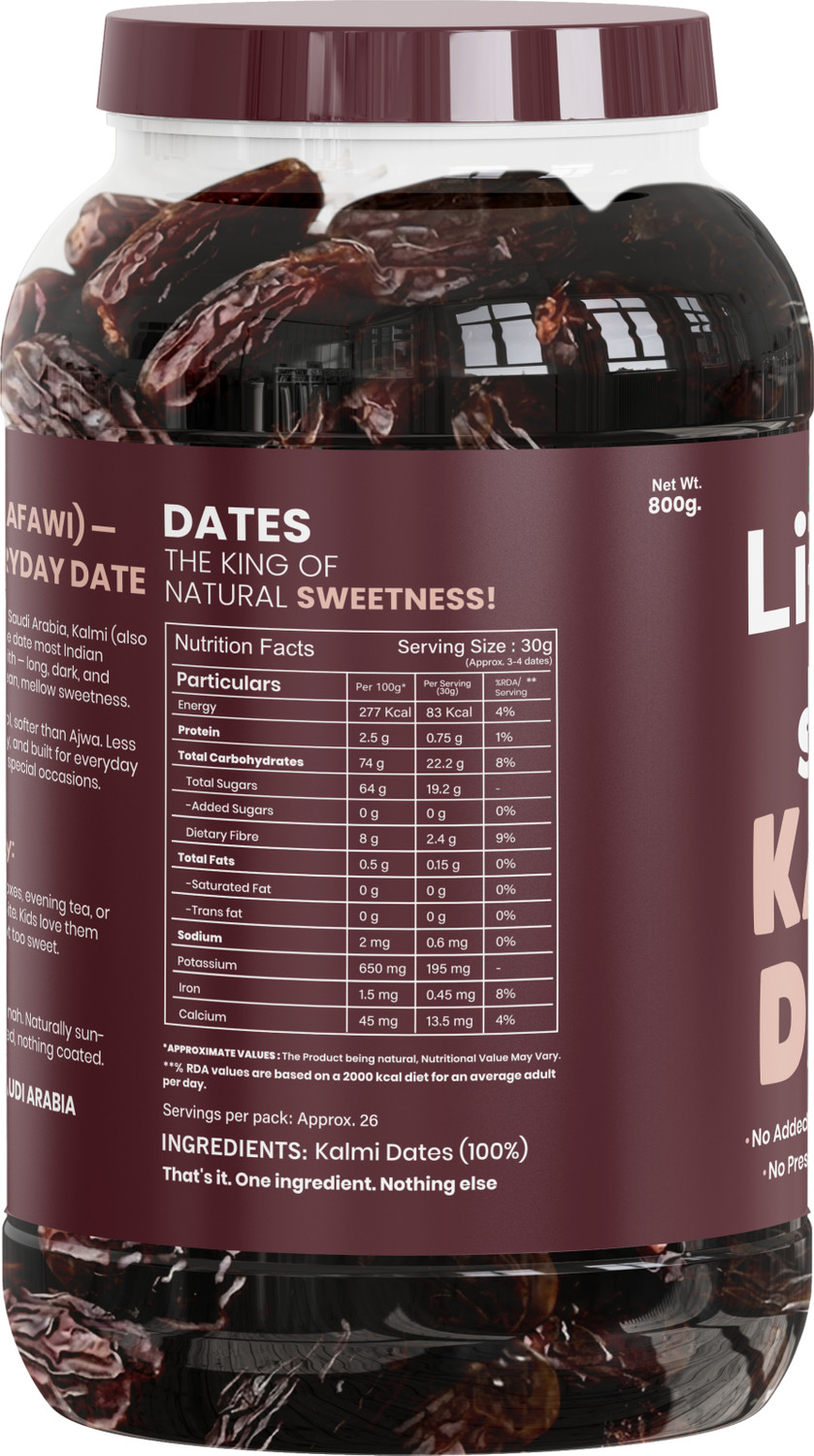 Image of LIVYOR Premium Kalmi Dry Dates
