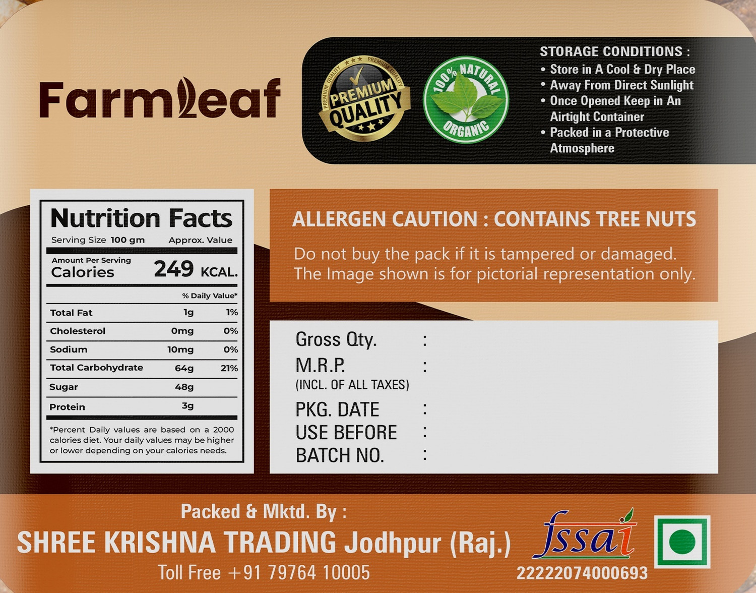 Image of FarmLeaf Premium Afgani Anjeer | Dry Fruits | Soft Figs