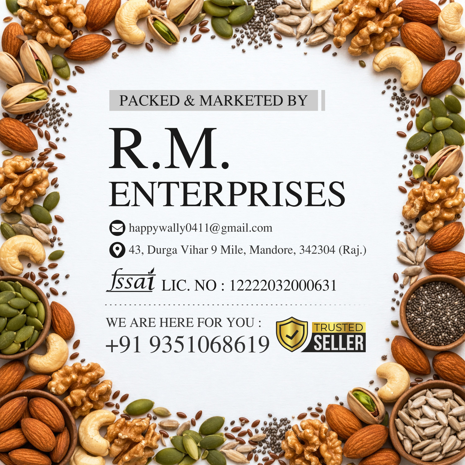 Image of HappyWally Premium Makhana | Roasted Fox Nuts | Healthy & Crunchy Snack | Low Calorie | Fox Nut